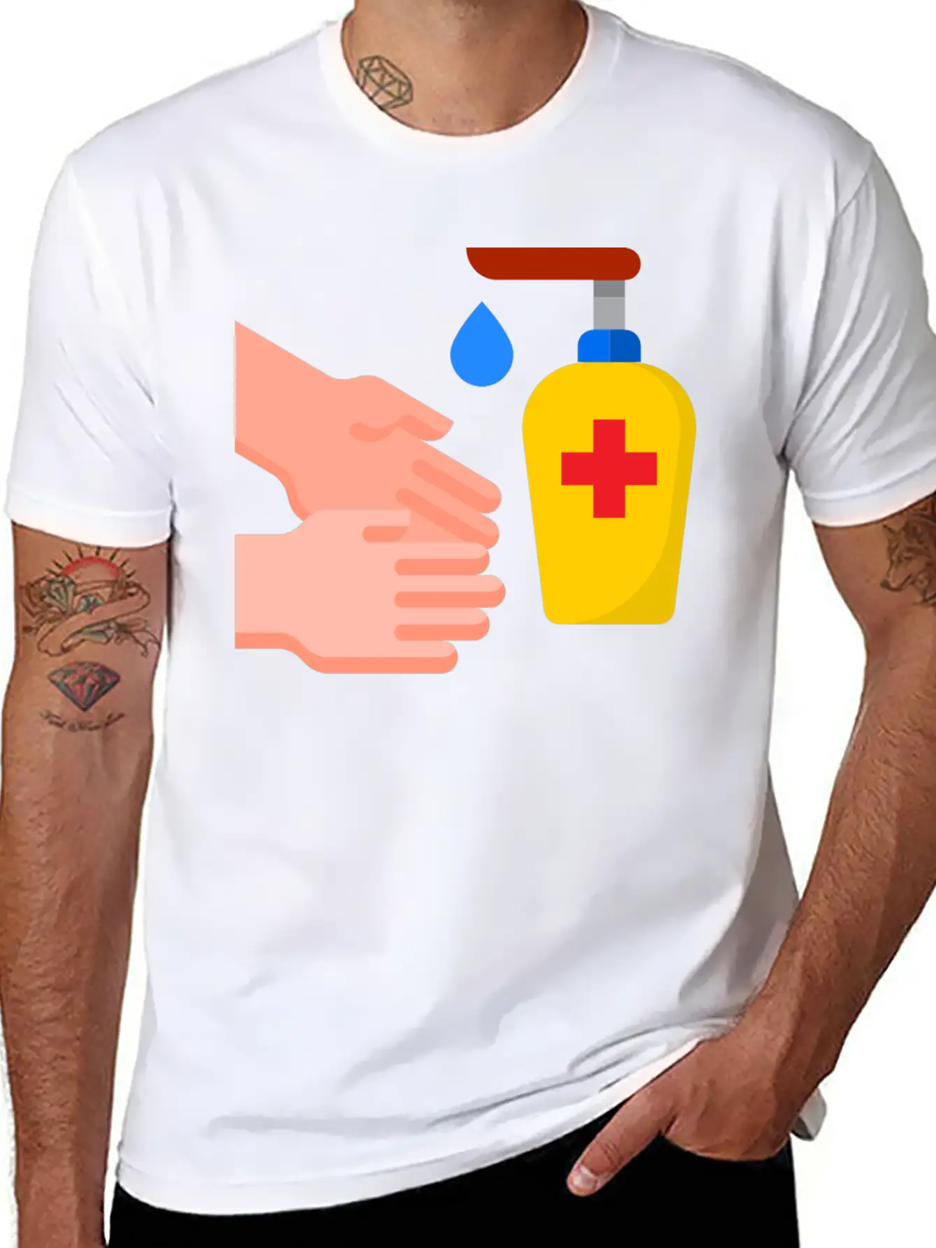Sanitizer Timeless Short Sleeve Tee – Comfy And Minimalist Design