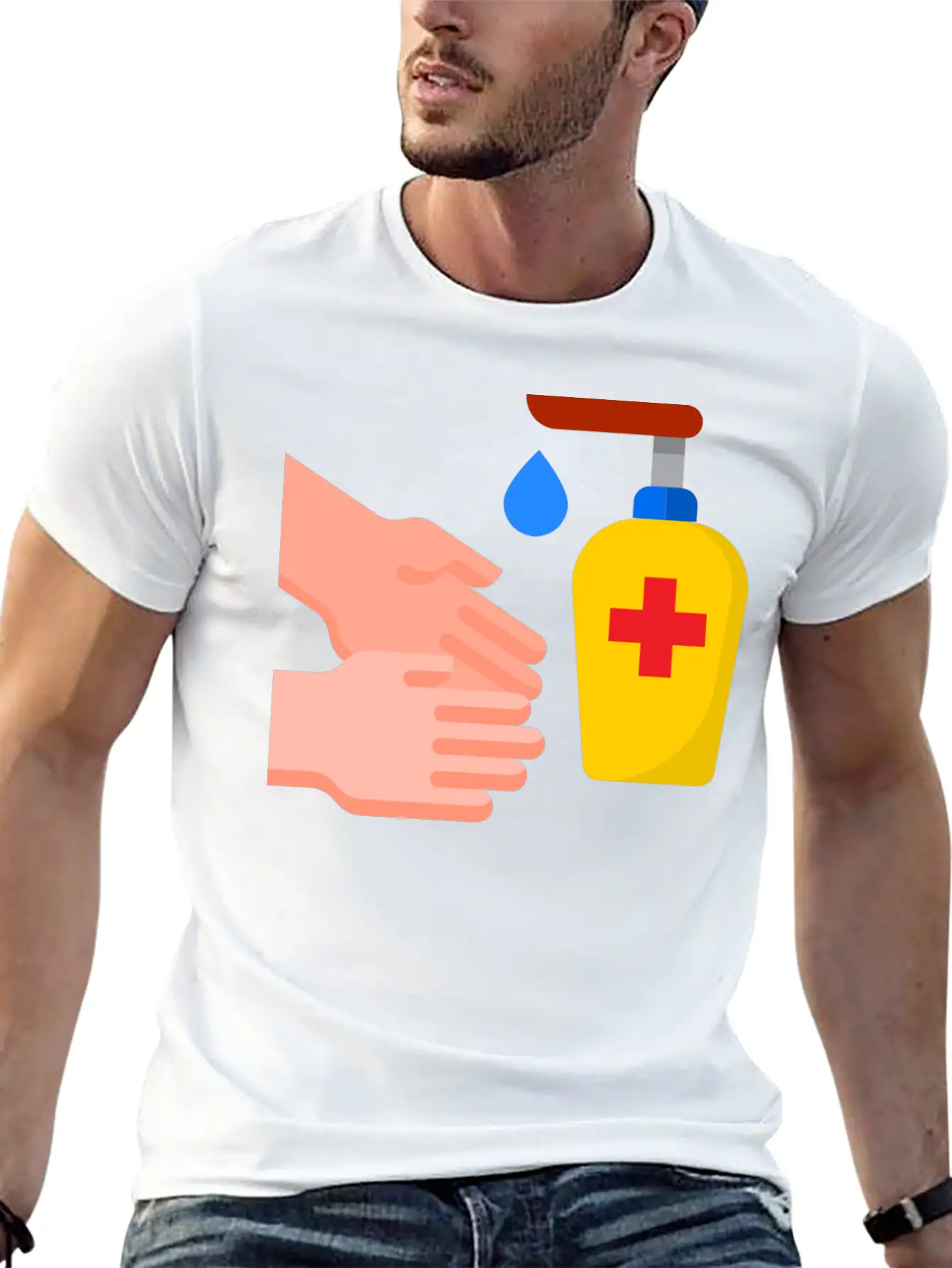Sanitizer Timeless Short Sleeve Tee – Comfy And Minimalist Design