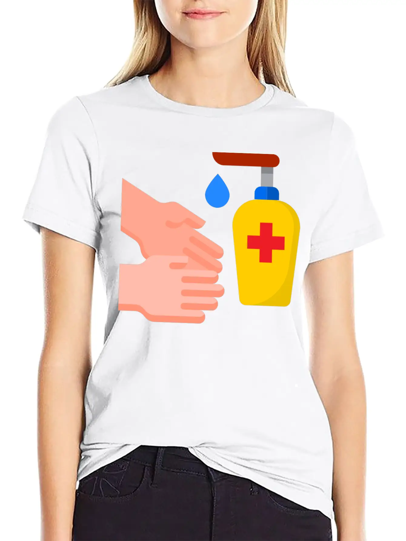 Sanitizer Timeless Short Sleeve Tee – Comfy And Minimalist Design