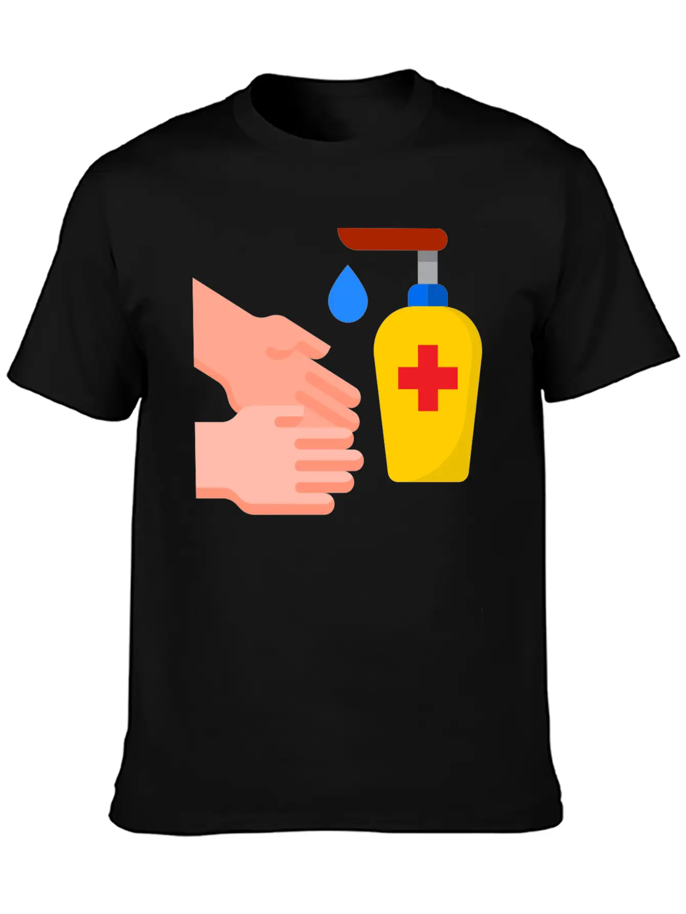 Sanitizer Timeless Short Sleeve Tee – Comfy And Minimalist Design