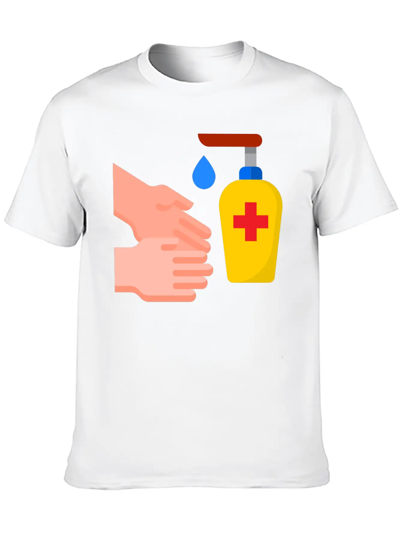 Sanitizer Timeless Short Sleeve Tee – Comfy And Minimalist Design
