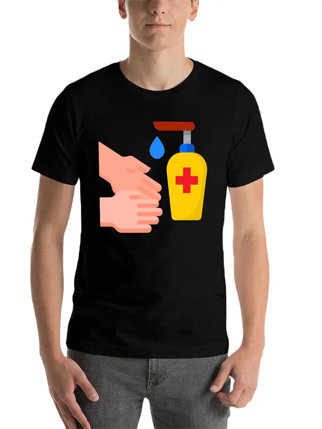 Sanitizer Timeless Short Sleeve Tee – Comfy And Minimalist Design