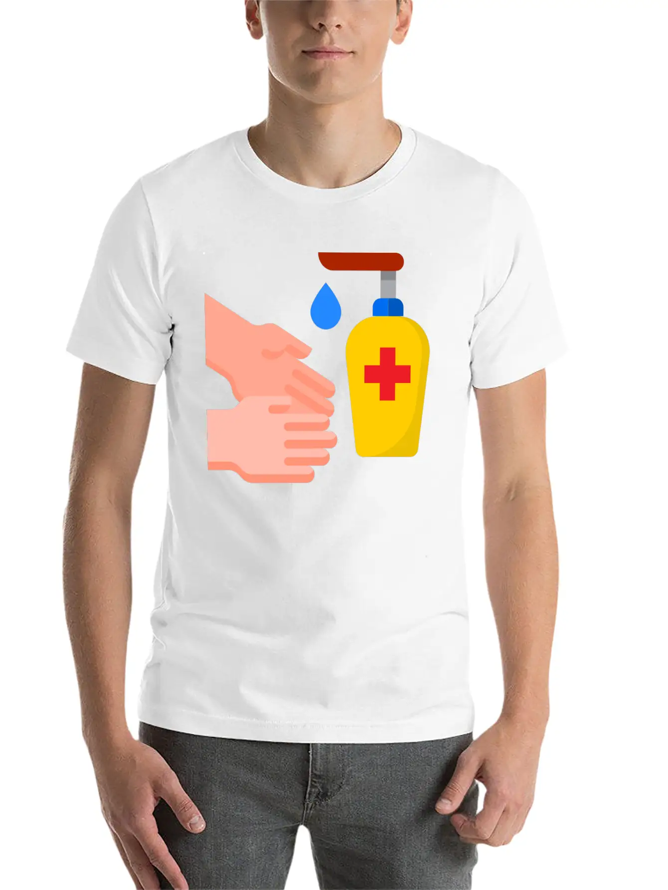 Sanitizer Timeless Short Sleeve Tee – Comfy And Minimalist Design