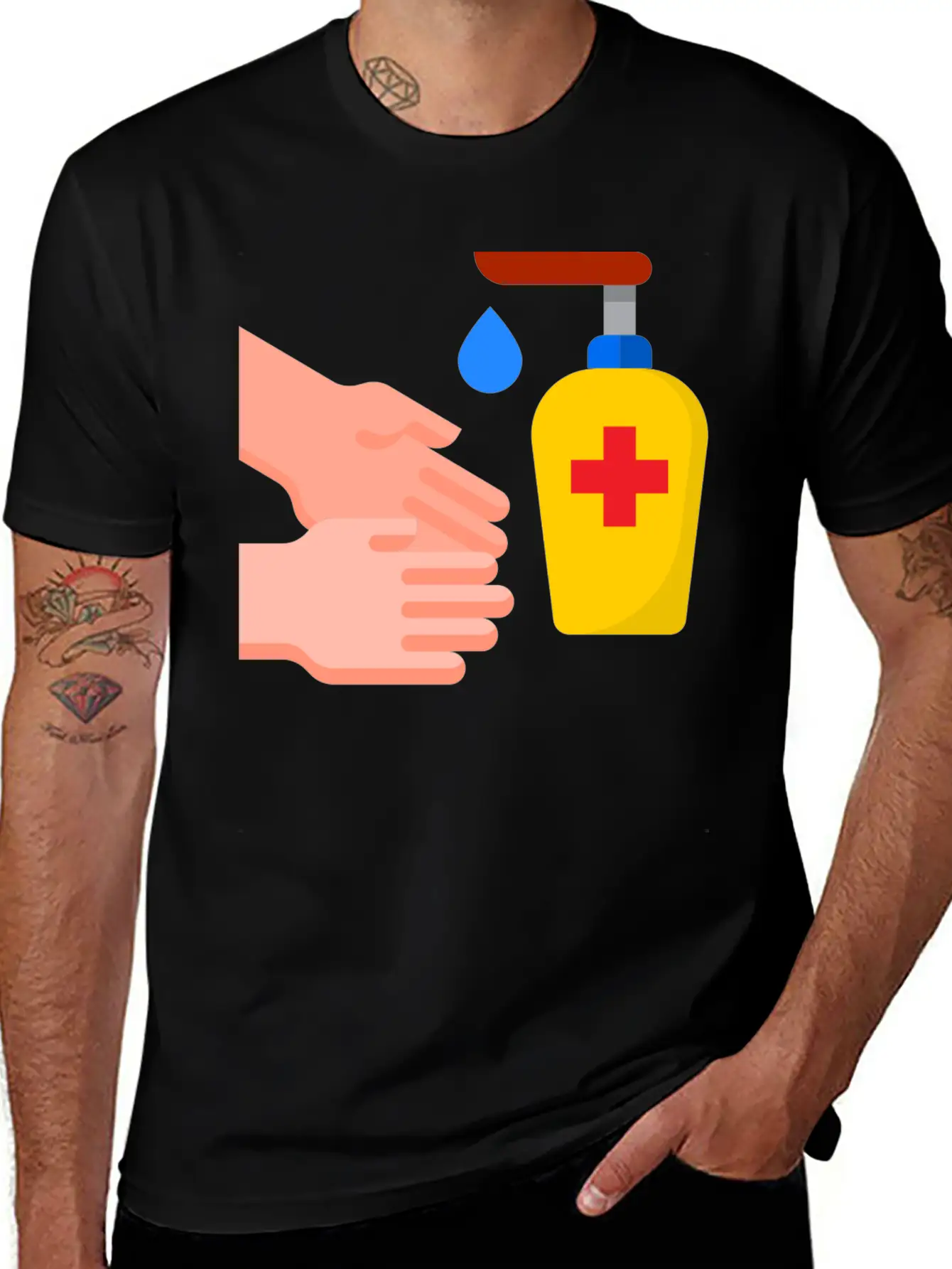Sanitizer Timeless Short Sleeve Tee – Comfy And Minimalist Design
