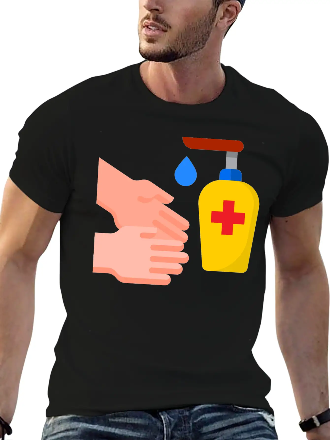 Sanitizer Timeless Short Sleeve Tee – Comfy And Minimalist Design