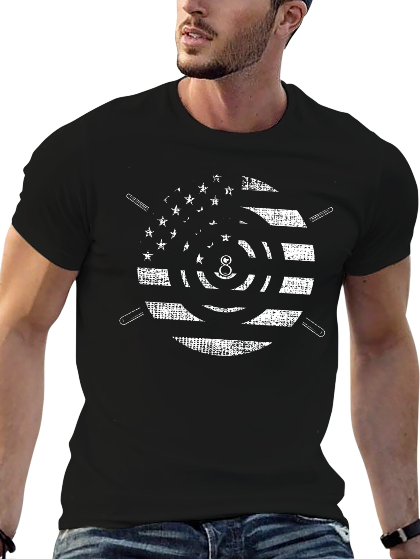 American 8 Ball Graphic Tee