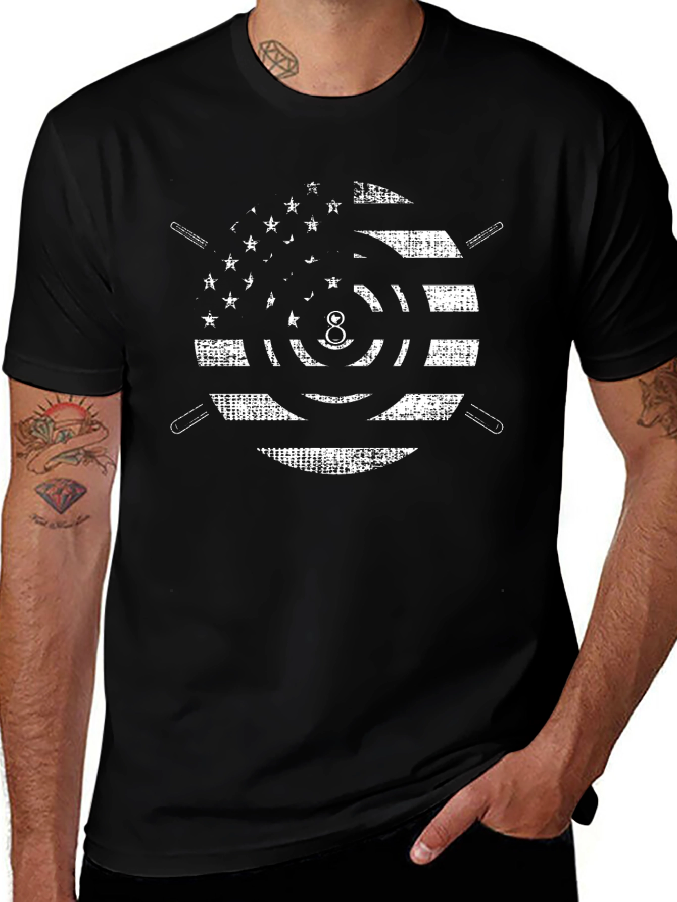 American 8 Ball Graphic Tee