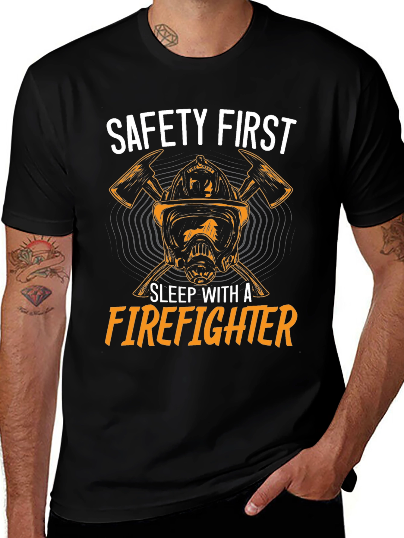 Safety First Firefighter T-Shirt