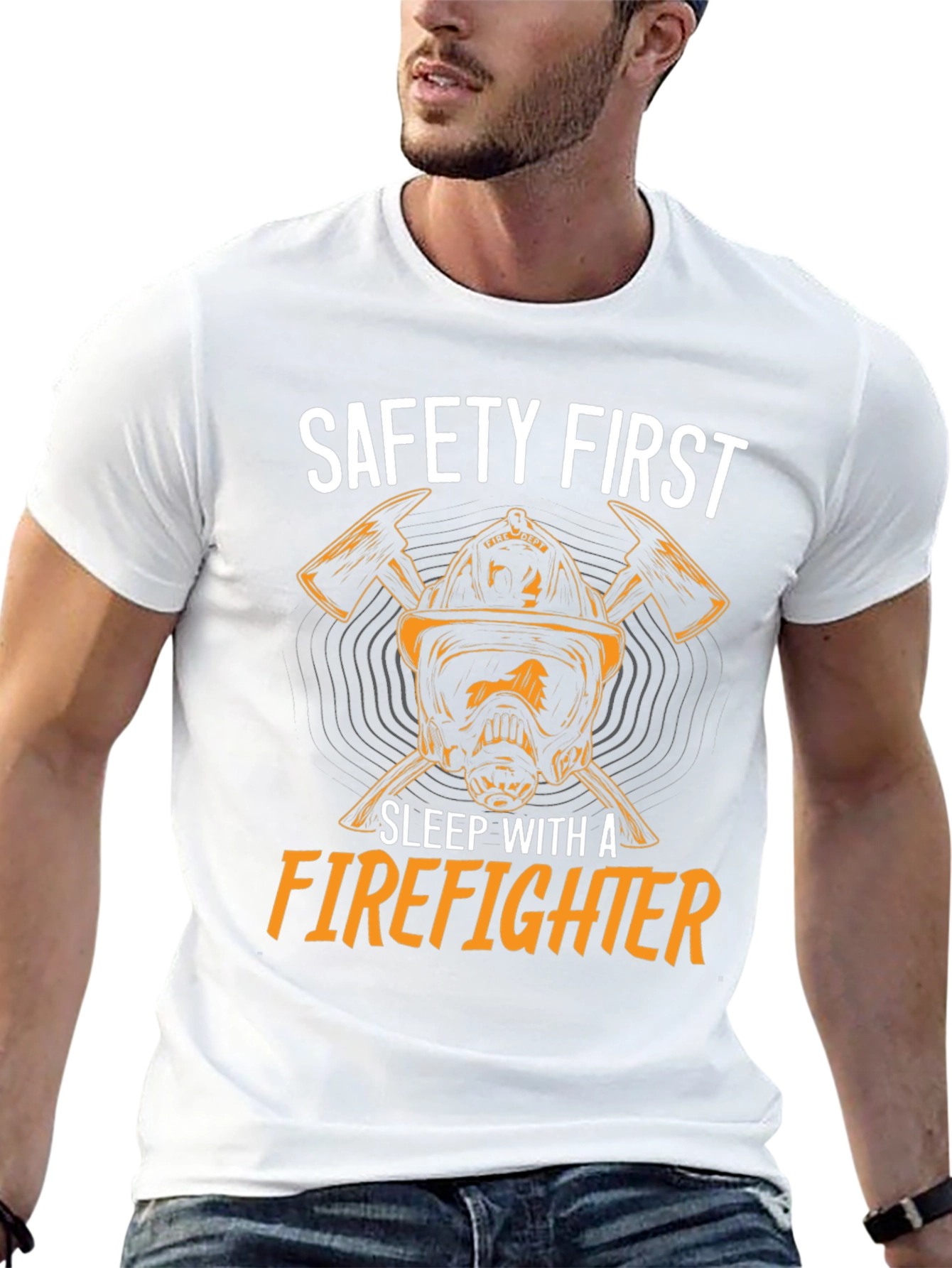 Safety First Firefighter T-Shirt
