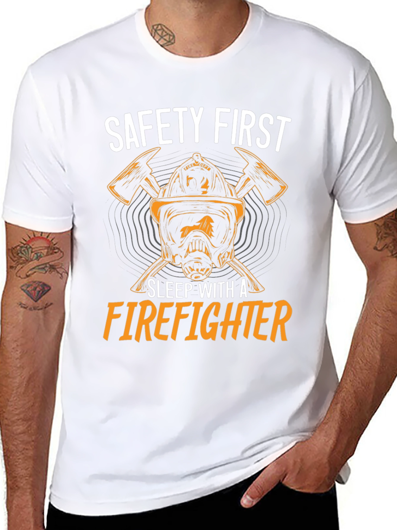 Safety First Firefighter T-Shirt