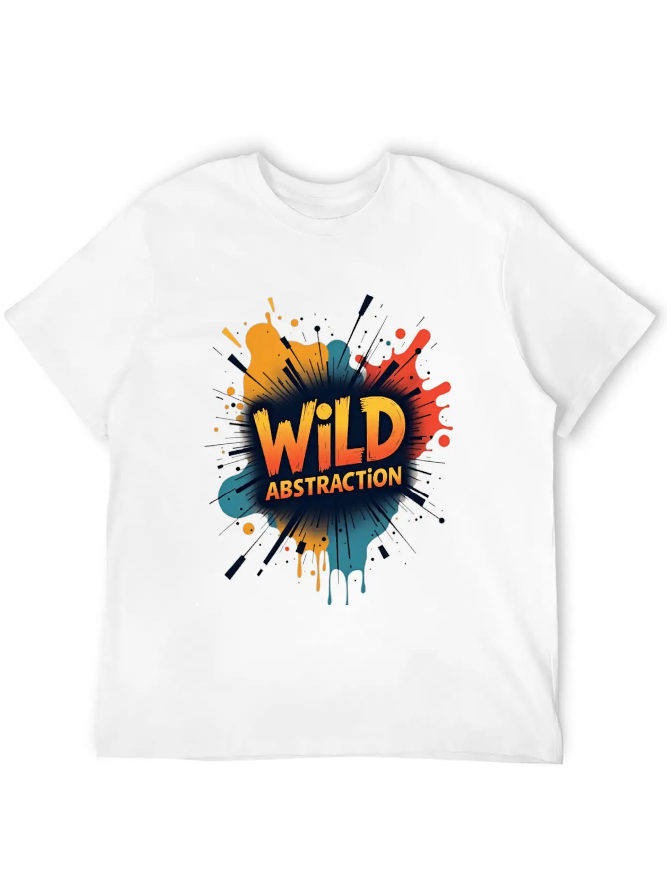 Wild Abstraction Bohemian Streetwear Casual Graphic T-Shirt – Simple And Comfortable Daily Wear