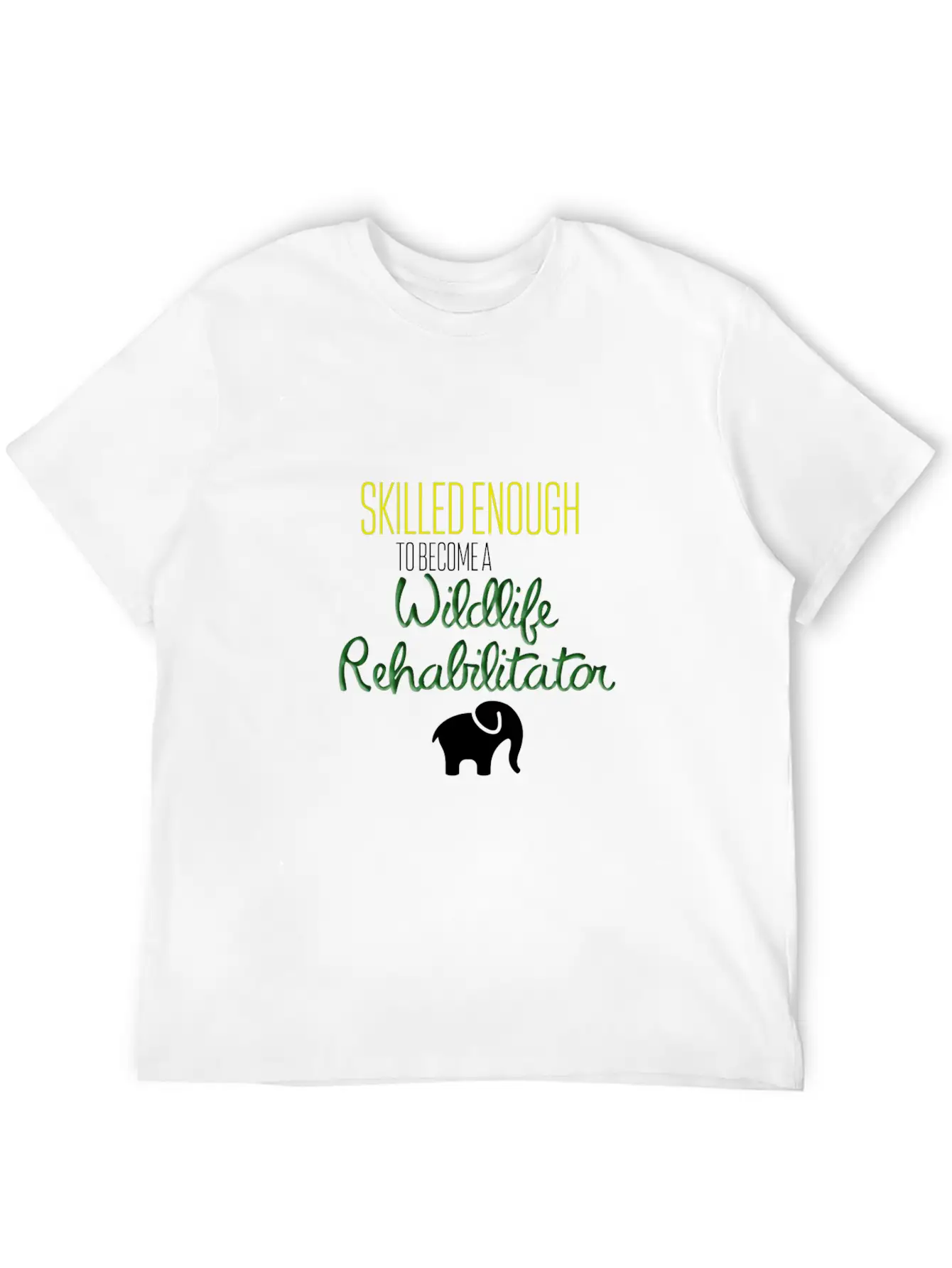 Wildlife Rehabilitator Casual Graphic T-Shirt – Simple And Comfortable Daily Wear