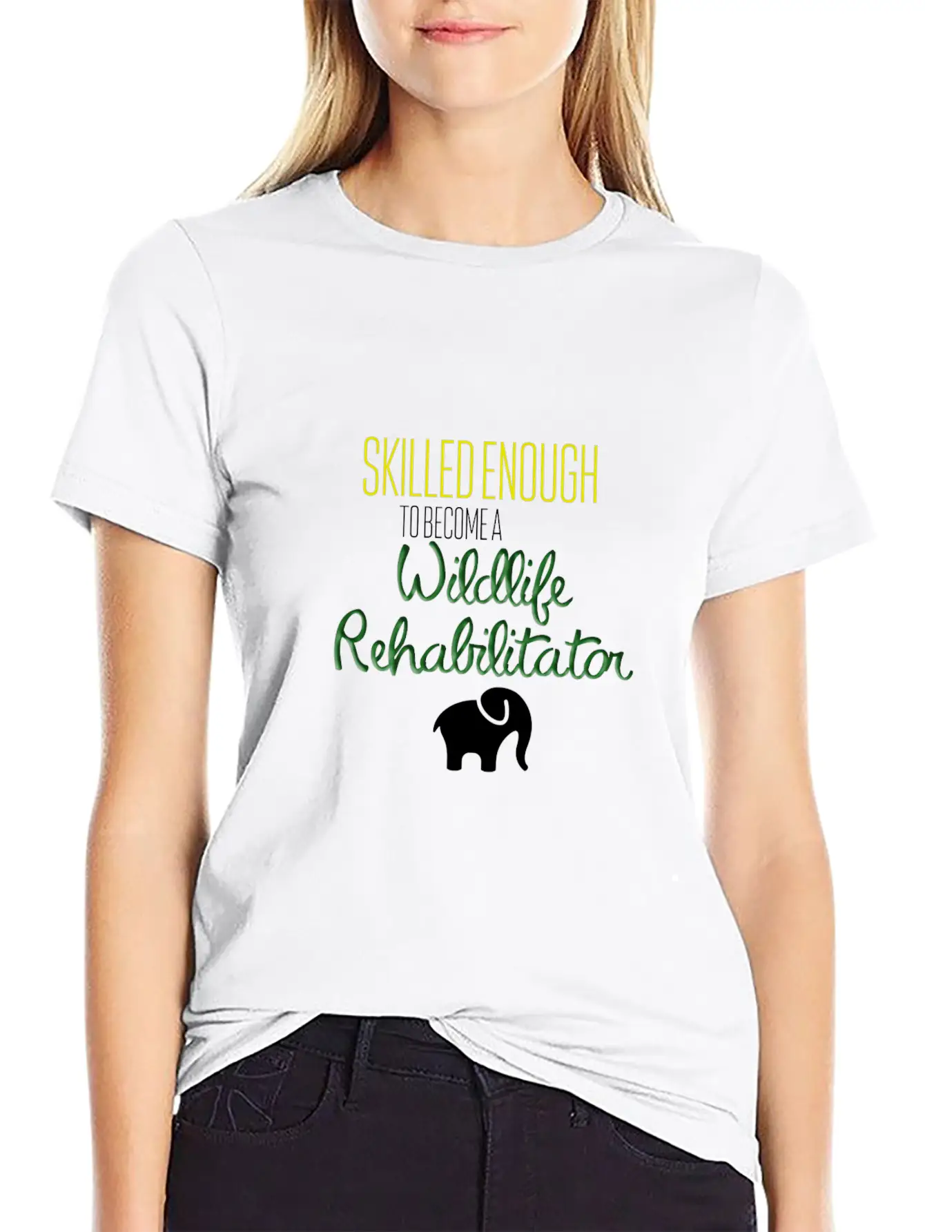 Wildlife Rehabilitator Casual Graphic T-Shirt – Simple And Comfortable Daily Wear