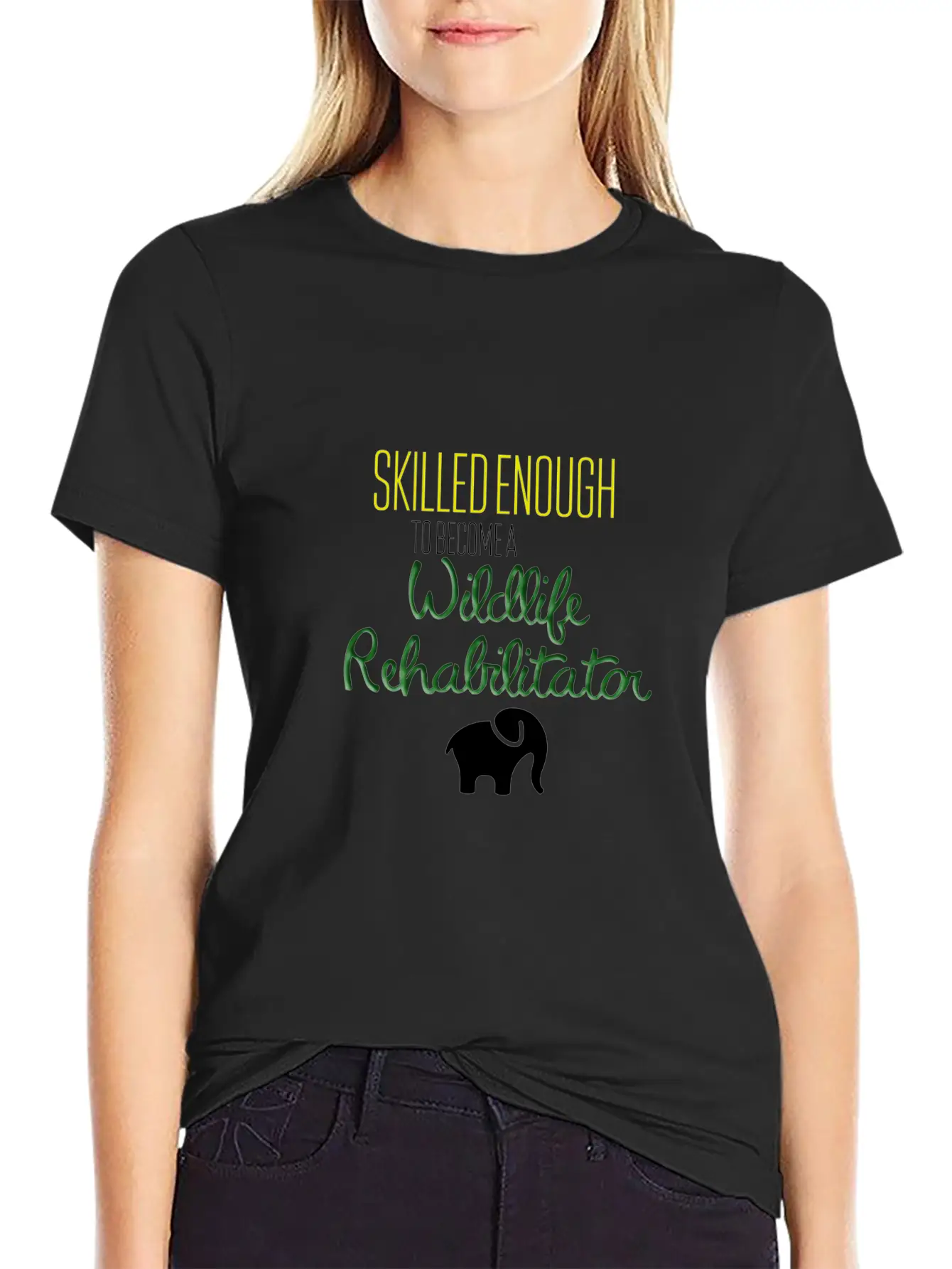 Wildlife Rehabilitator Casual Graphic T-Shirt – Simple And Comfortable Daily Wear