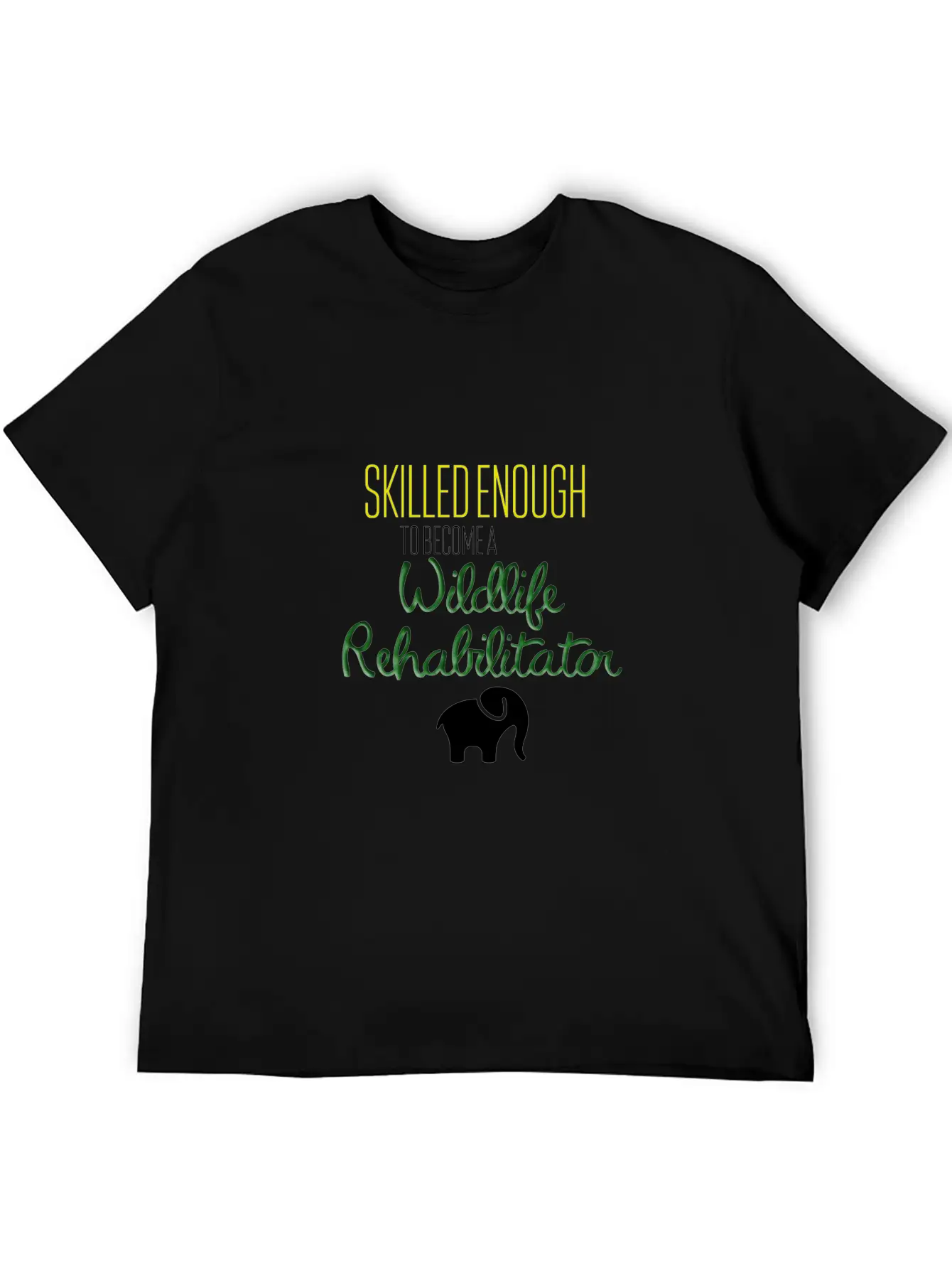 Wildlife Rehabilitator Casual Graphic T-Shirt – Simple And Comfortable Daily Wear