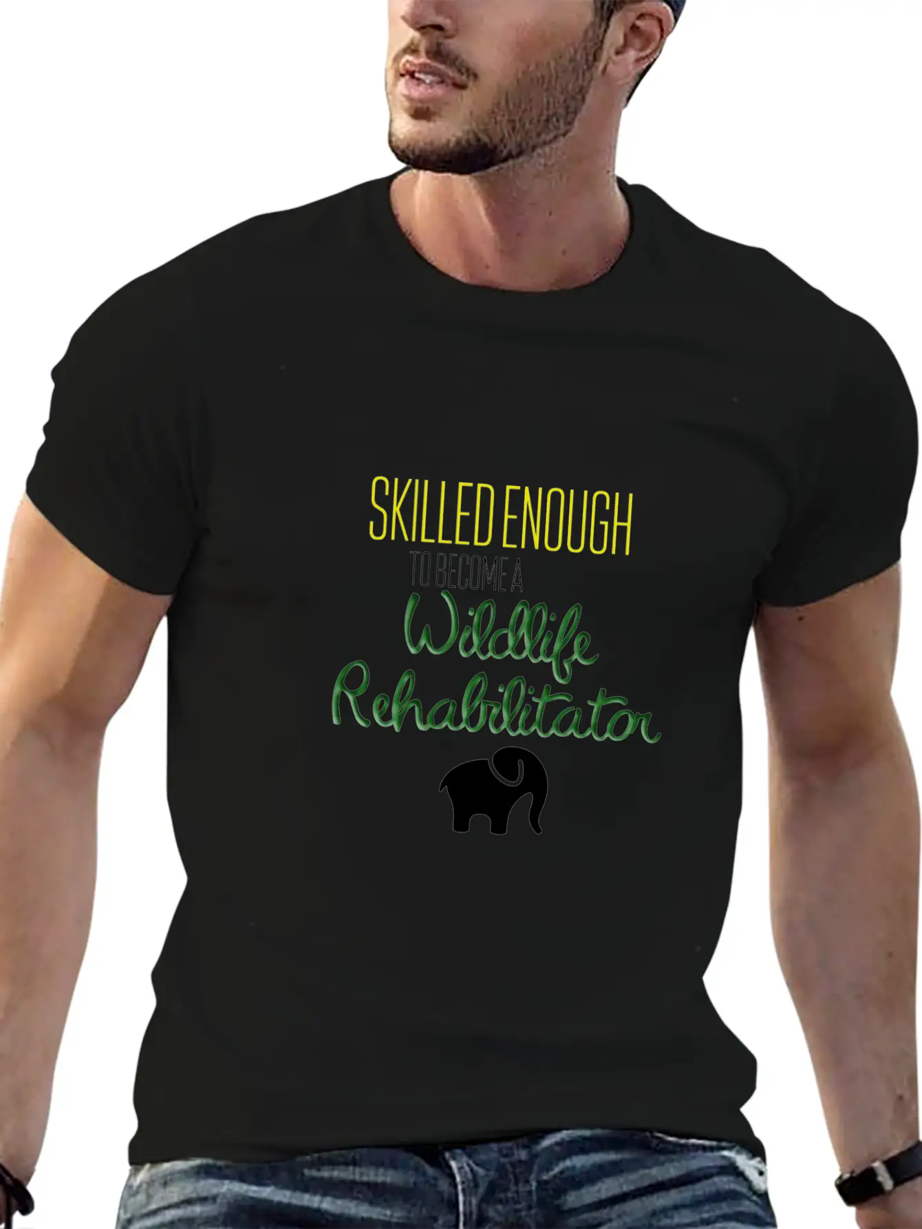 Wildlife Rehabilitator Casual Graphic T-Shirt – Simple And Comfortable Daily Wear