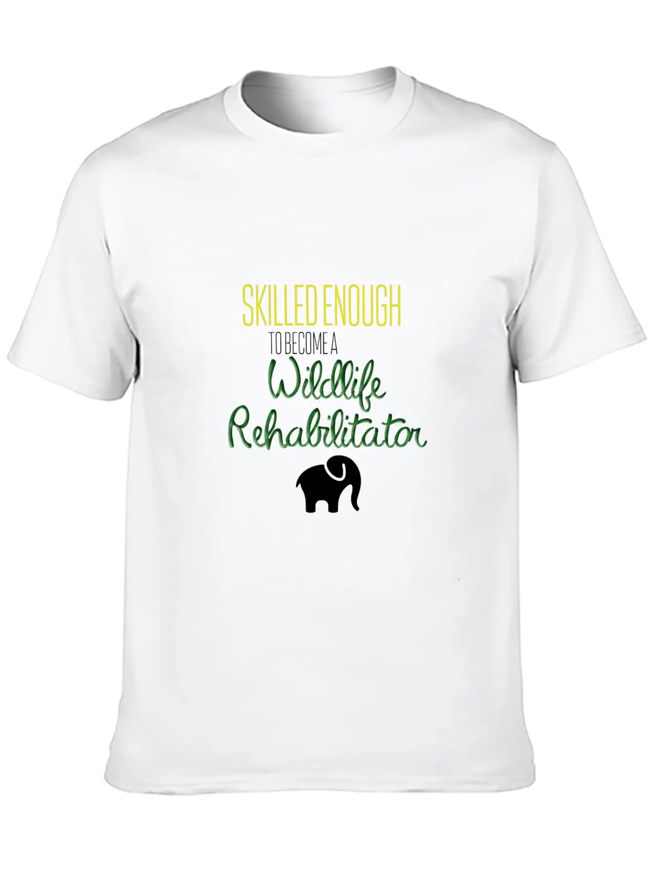 Wildlife Rehabilitator Casual Graphic T-Shirt – Simple And Comfortable Daily Wear