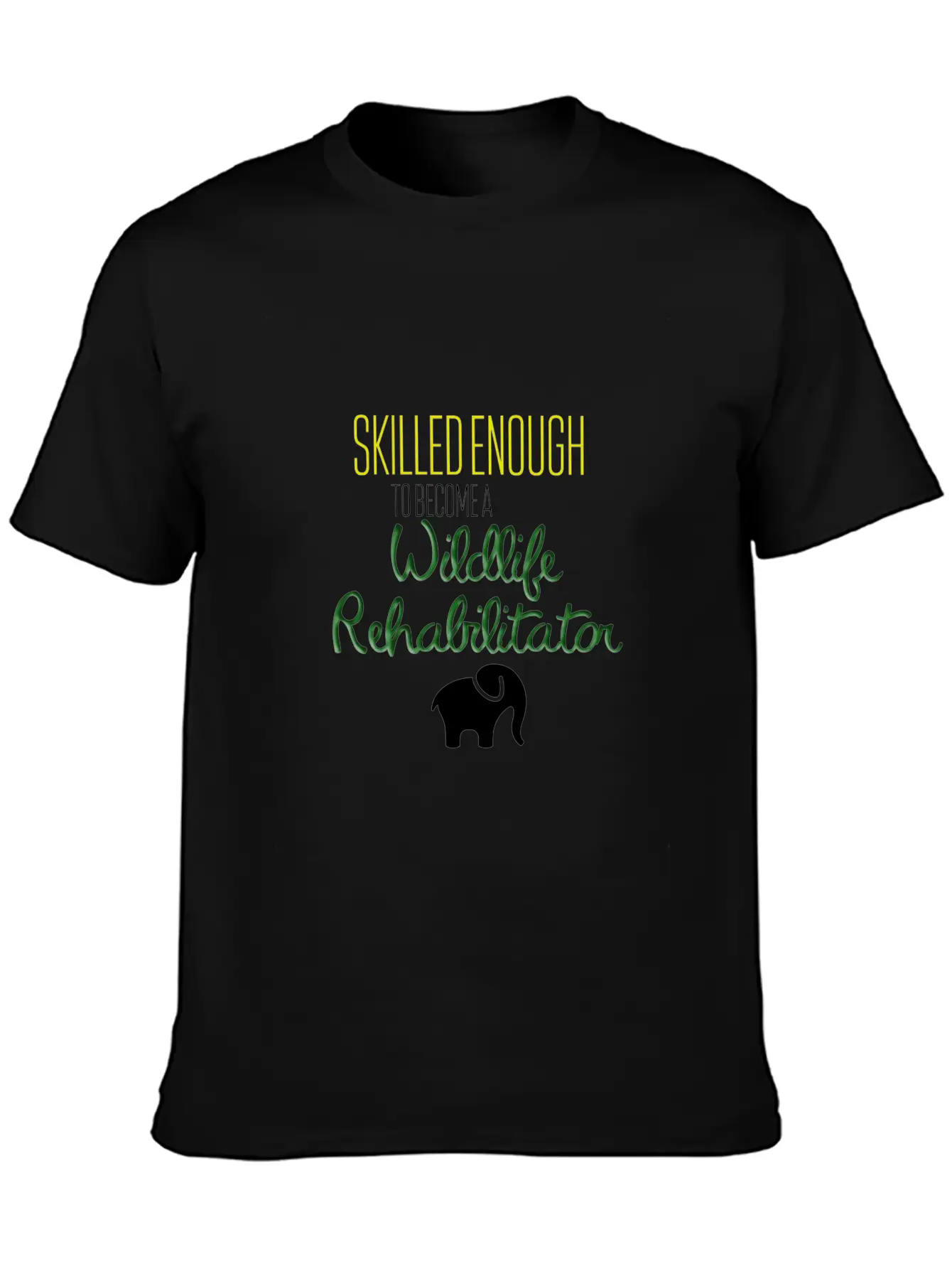 Wildlife Rehabilitator Casual Graphic T-Shirt – Simple And Comfortable Daily Wear