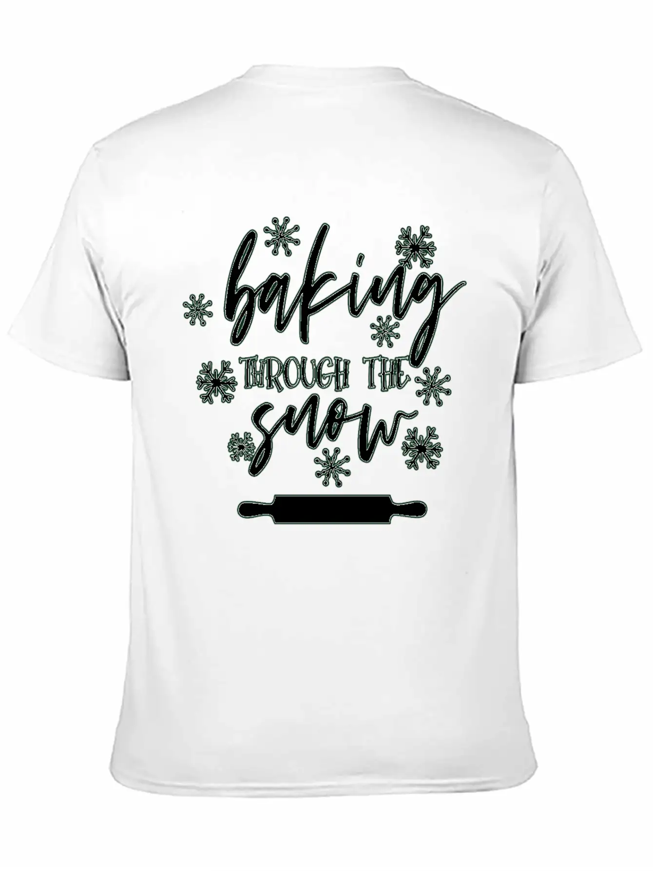 Winter Casual Graphic T-Shirt – Simple And Comfortable Daily Wear