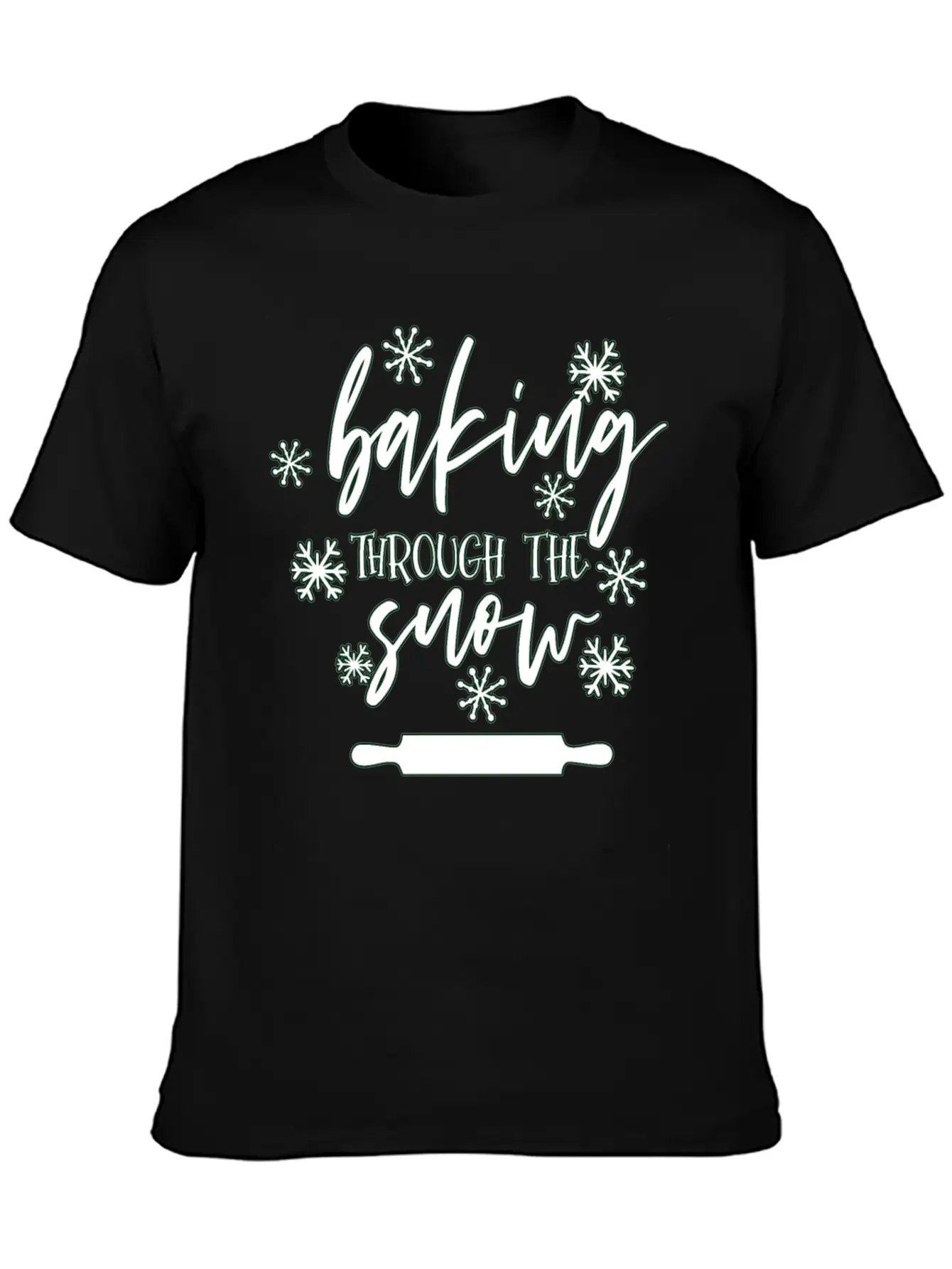 Winter Casual Graphic T-Shirt – Simple And Comfortable Daily Wear
