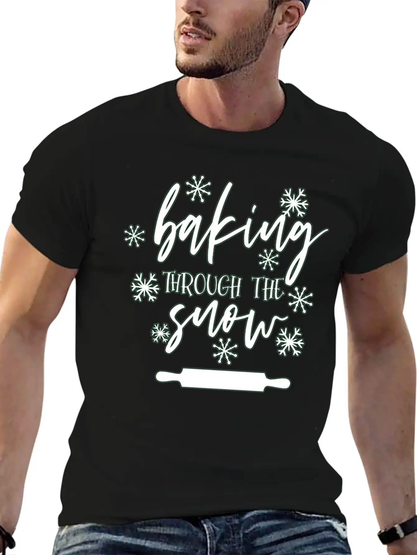 Winter Casual Graphic T-Shirt – Simple And Comfortable Daily Wear