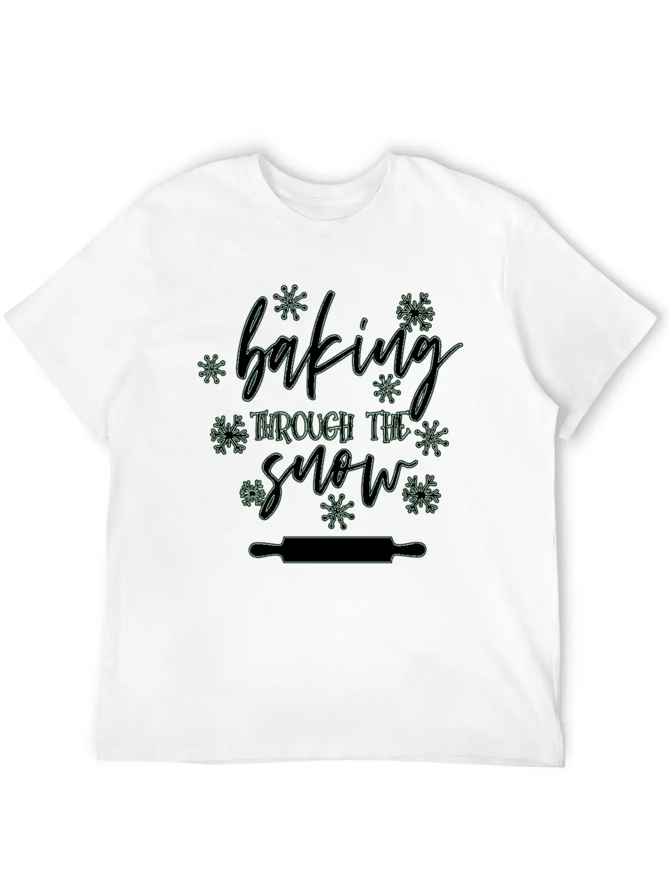 Winter Casual Graphic T-Shirt – Simple And Comfortable Daily Wear