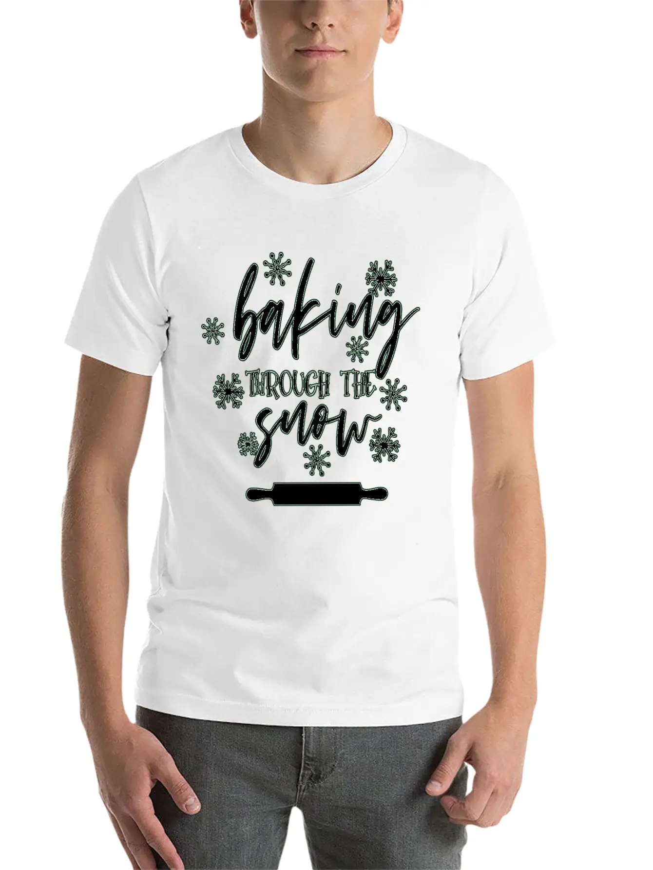 Winter Casual Graphic T-Shirt – Simple And Comfortable Daily Wear