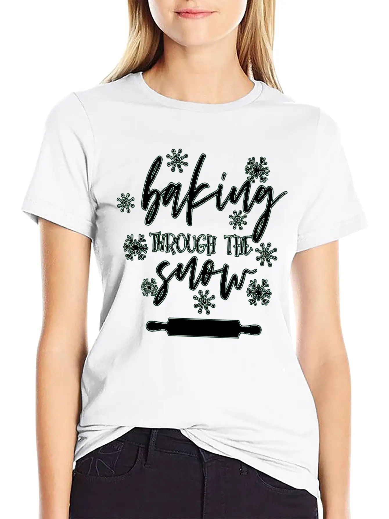 Winter Casual Graphic T-Shirt – Simple And Comfortable Daily Wear