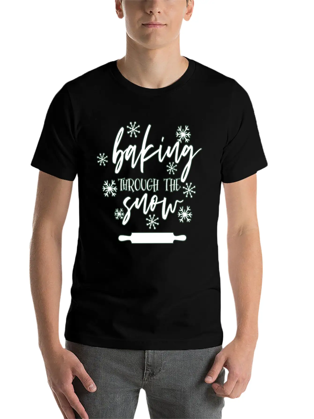 Winter Casual Graphic T-Shirt – Simple And Comfortable Daily Wear
