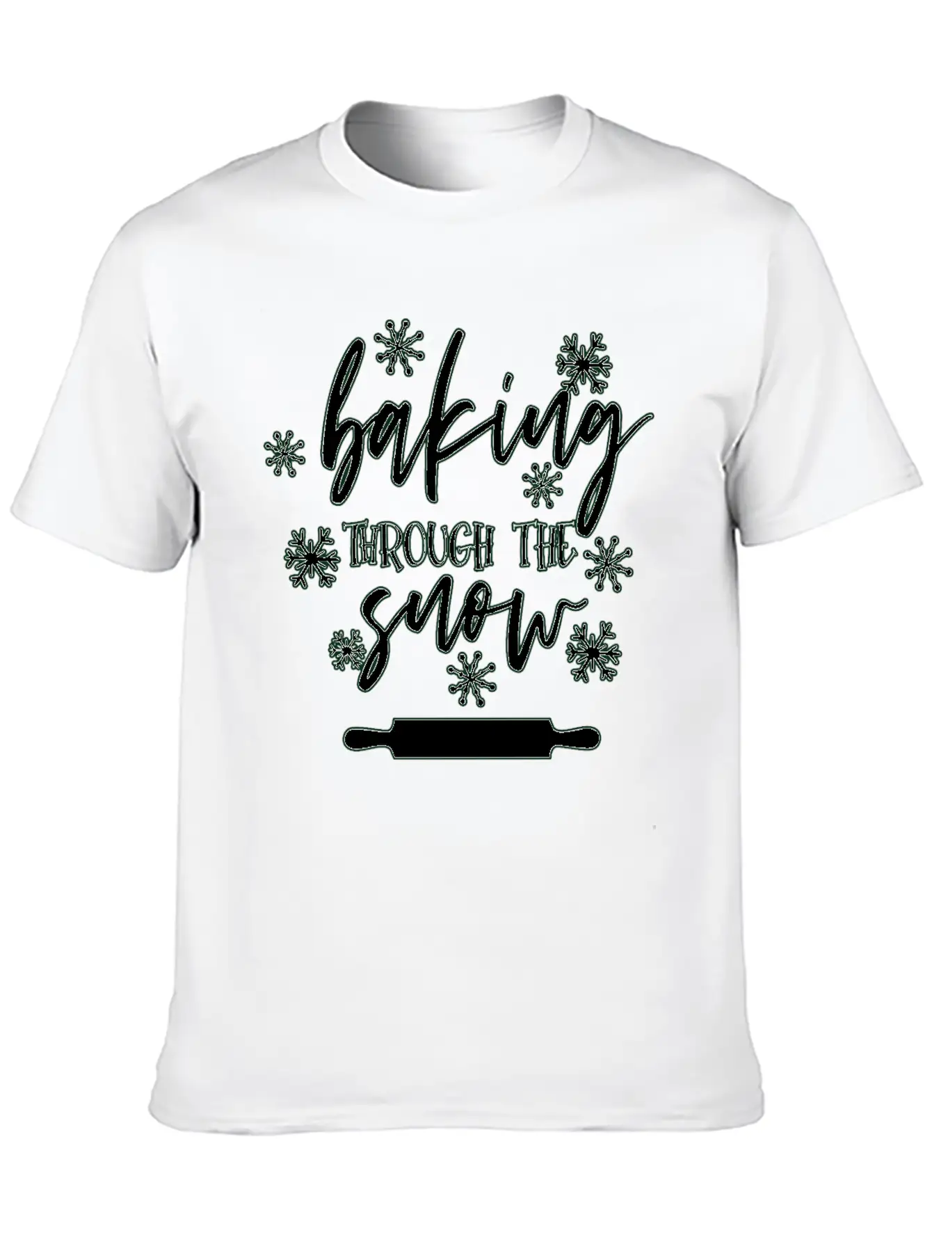 Winter Casual Graphic T-Shirt – Simple And Comfortable Daily Wear