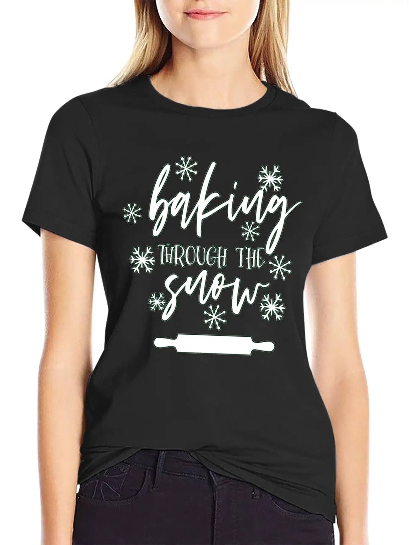 Winter Casual Graphic T-Shirt – Simple And Comfortable Daily Wear