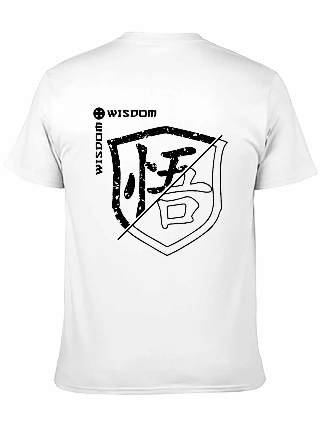 Wisdom Casual Graphic T-Shirt – Simple And Comfortable Daily Wear