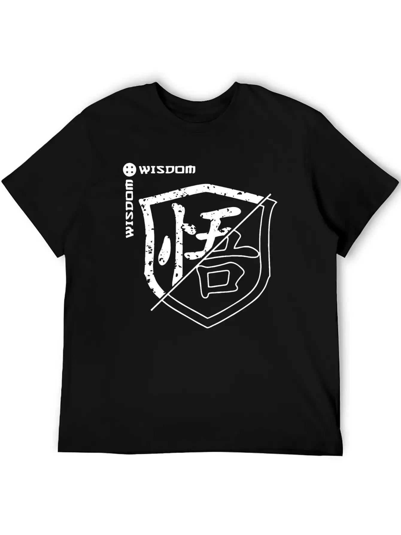 Wisdom Casual Graphic T-Shirt – Simple And Comfortable Daily Wear