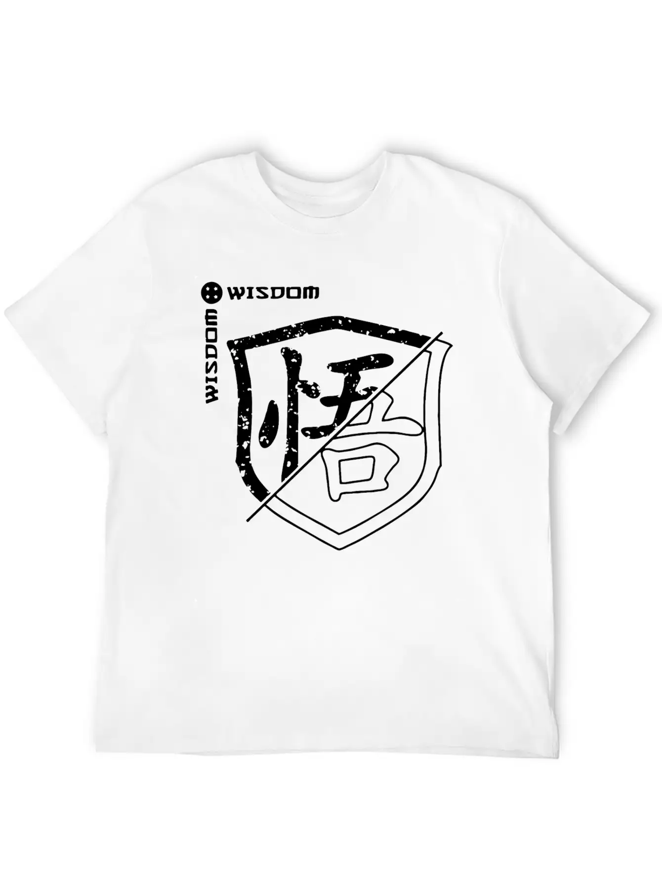 Wisdom Casual Graphic T-Shirt – Simple And Comfortable Daily Wear