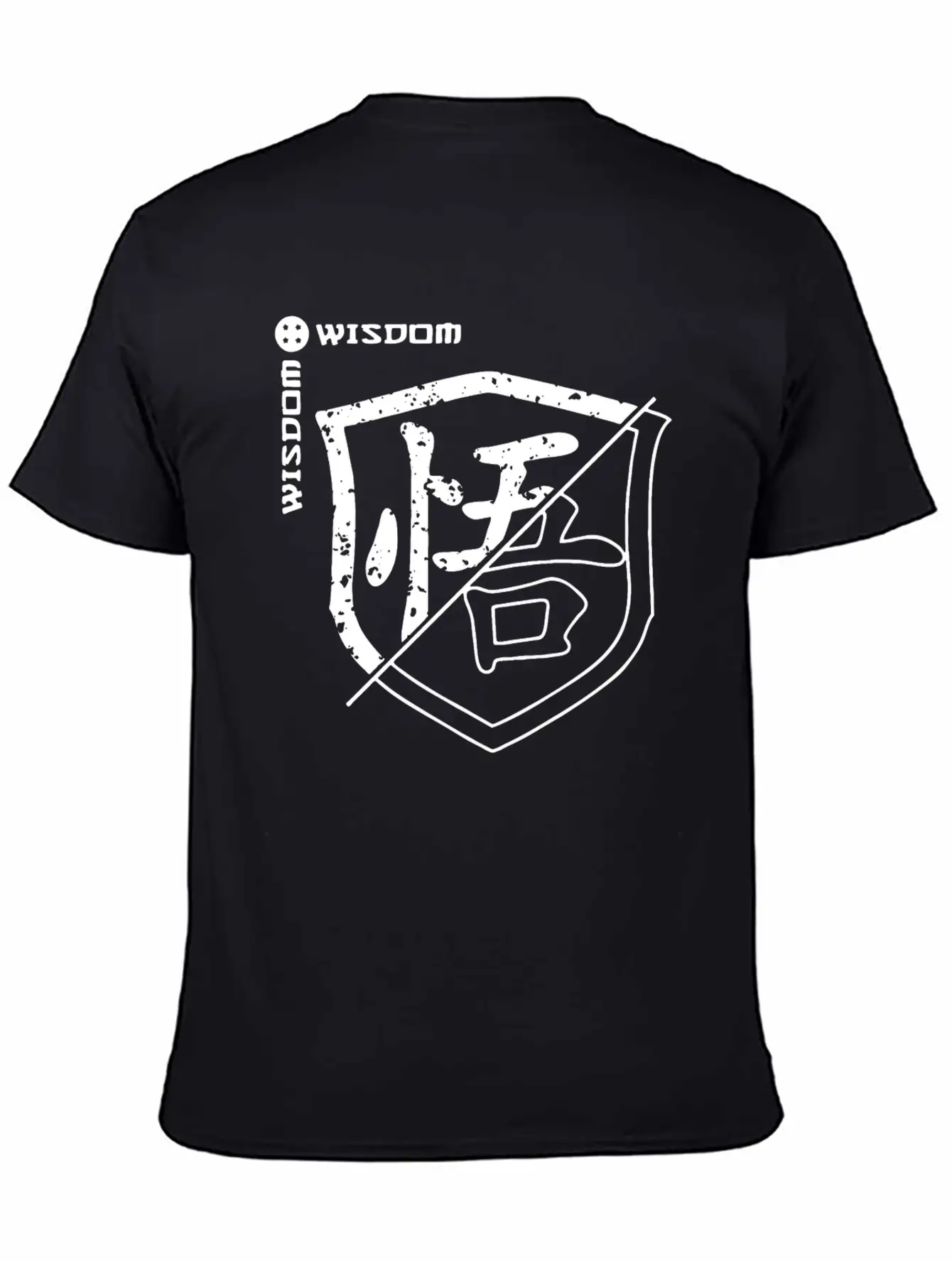 Wisdom Casual Graphic T-Shirt – Simple And Comfortable Daily Wear
