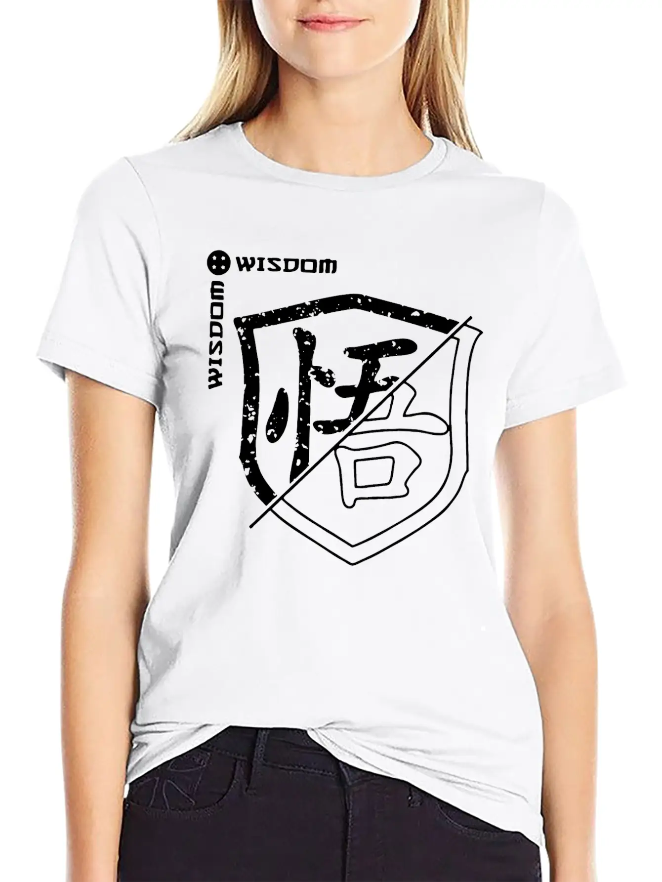 Wisdom Casual Graphic T-Shirt – Simple And Comfortable Daily Wear