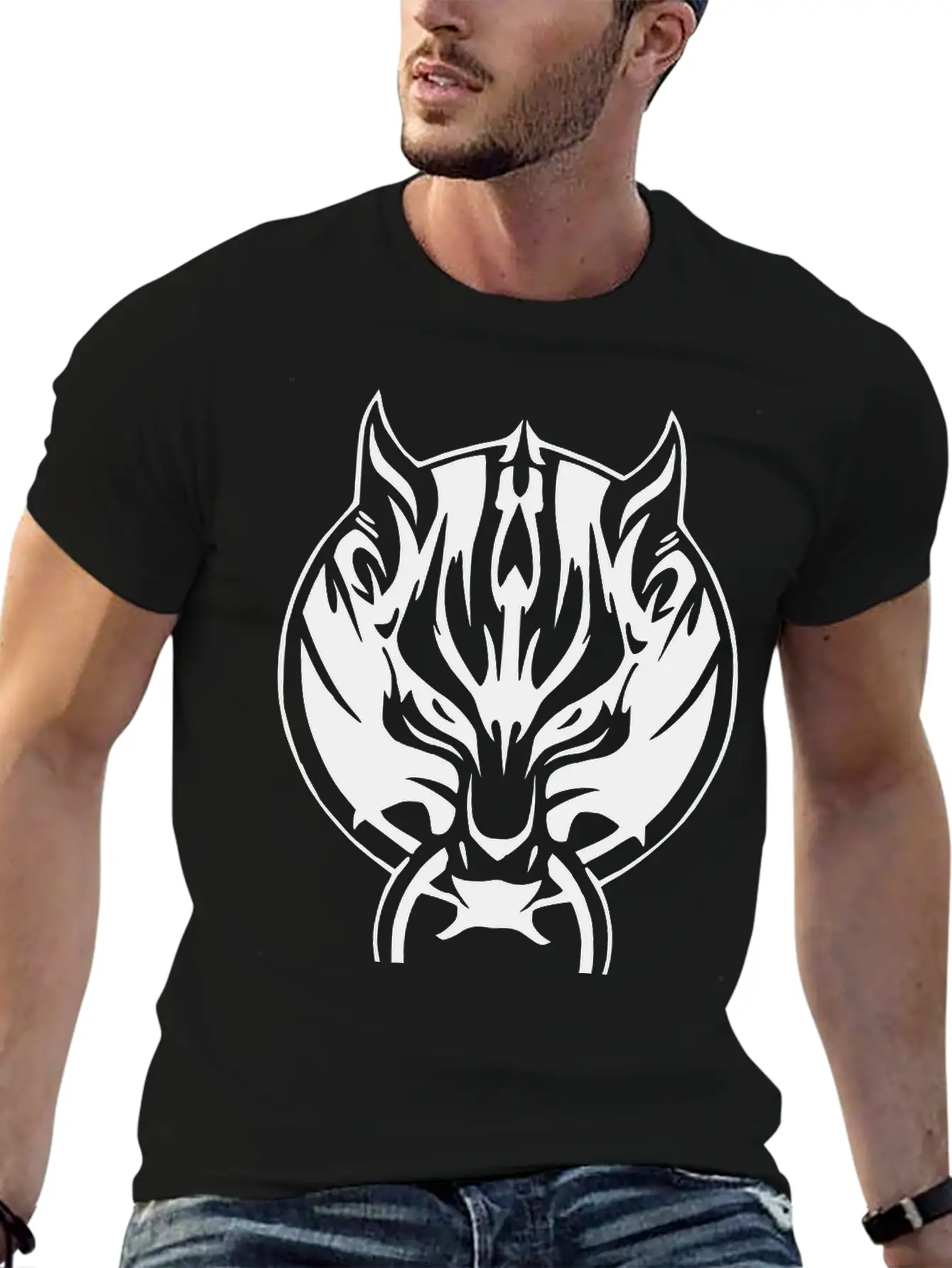 Wolf 8 Casual Graphic T-Shirt – Simple And Comfortable Daily Wear