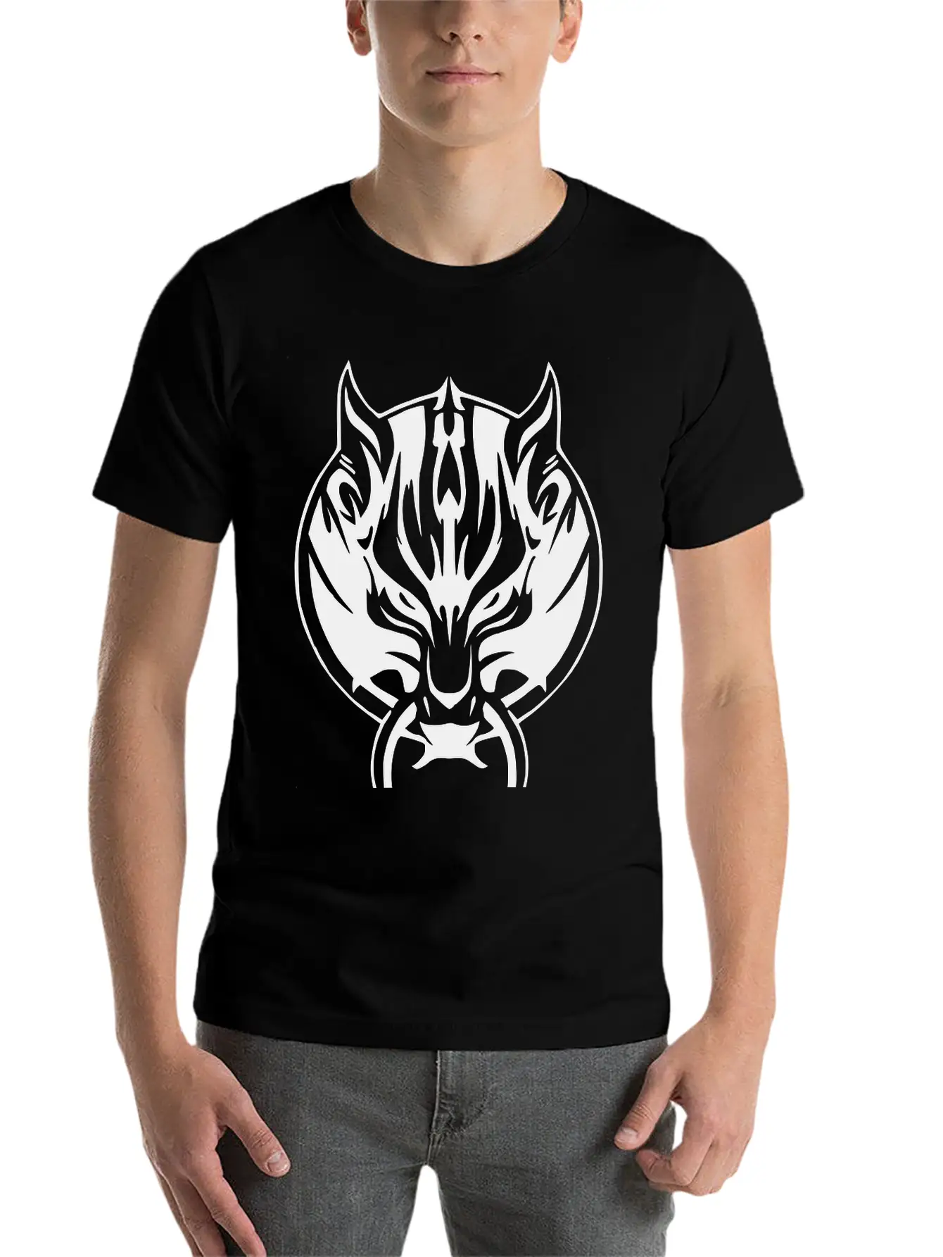 Wolf 8 Casual Graphic T-Shirt – Simple And Comfortable Daily Wear