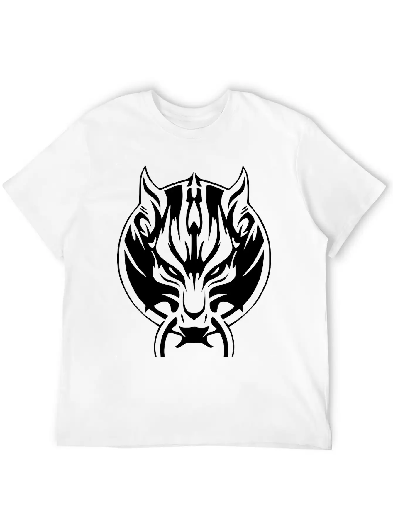 Wolf 8 Casual Graphic T-Shirt – Simple And Comfortable Daily Wear