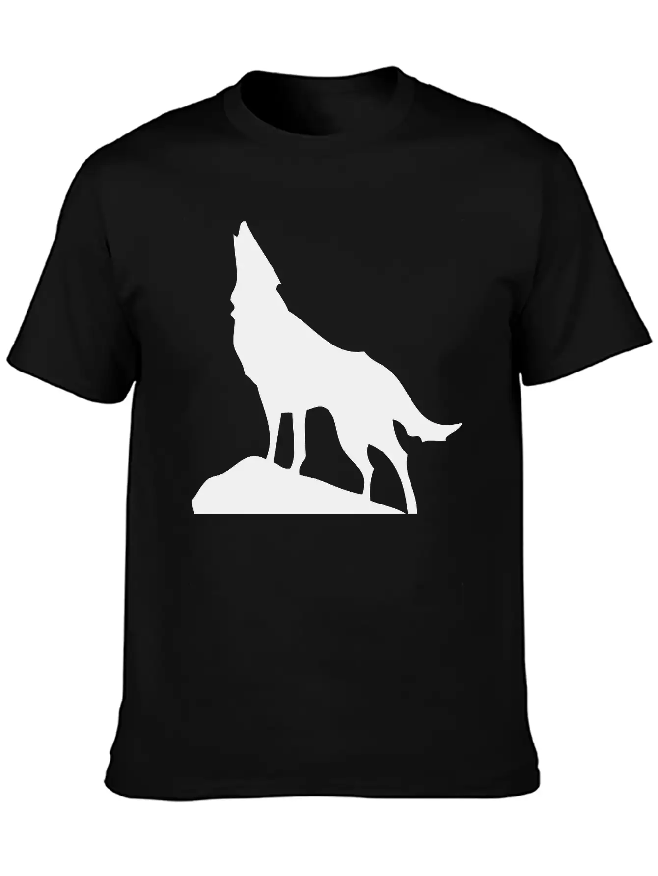 Wolf Casual Graphic T-Shirt – Simple And Comfortable Daily Wear