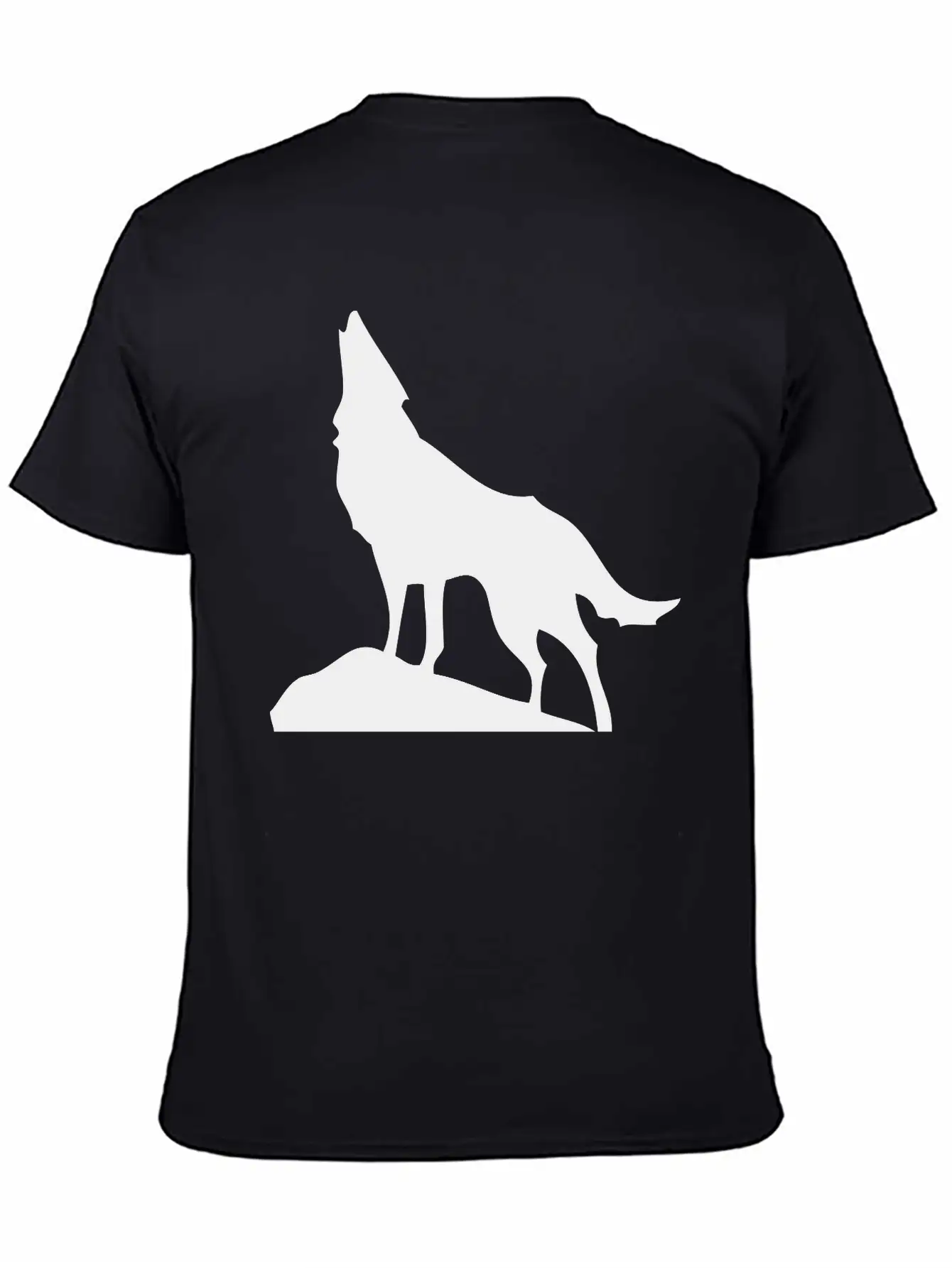Wolf Casual Graphic T-Shirt – Simple And Comfortable Daily Wear