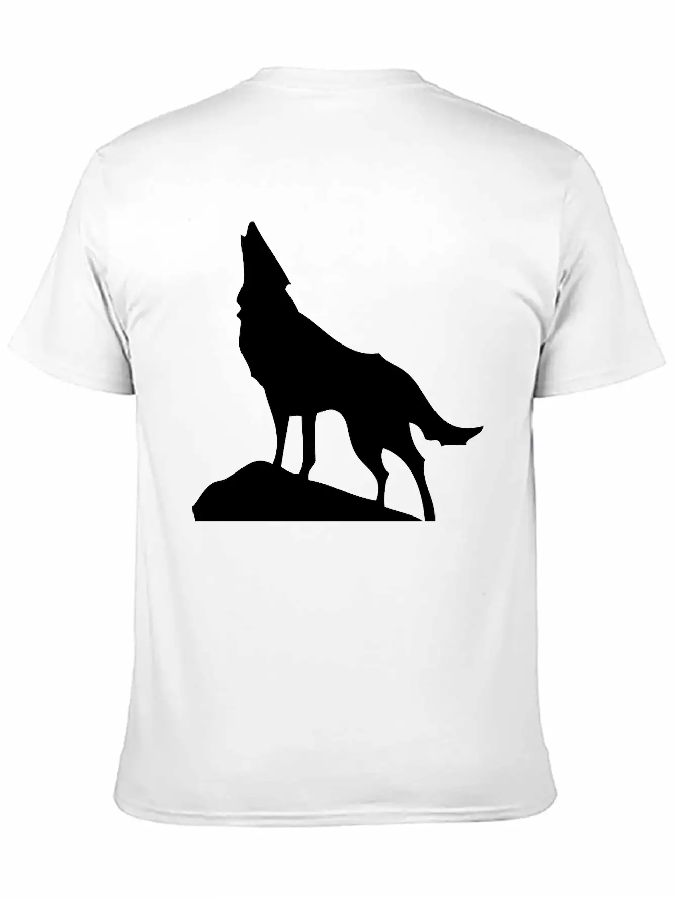 Wolf Casual Graphic T-Shirt – Simple And Comfortable Daily Wear