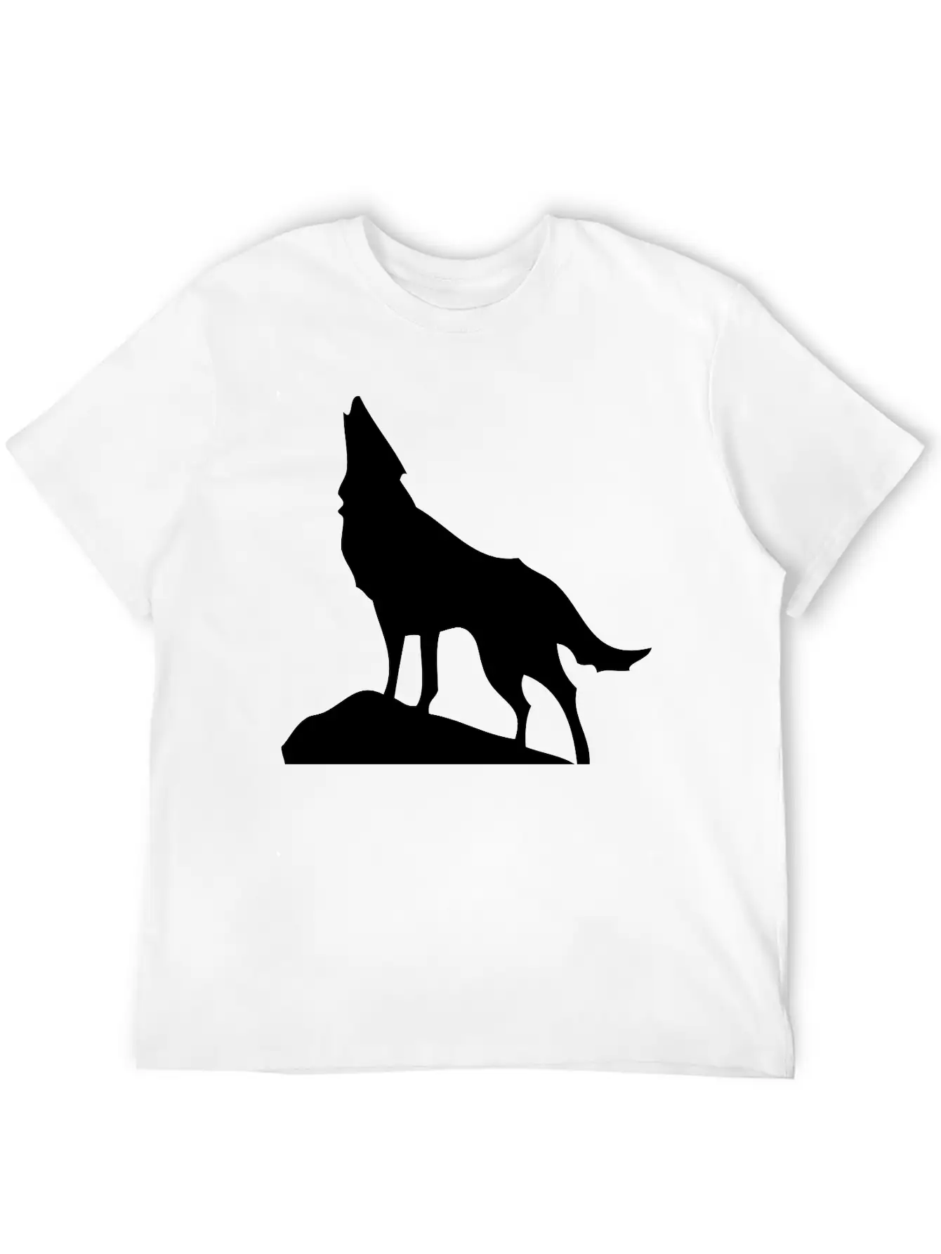 Wolf Casual Graphic T-Shirt – Simple And Comfortable Daily Wear