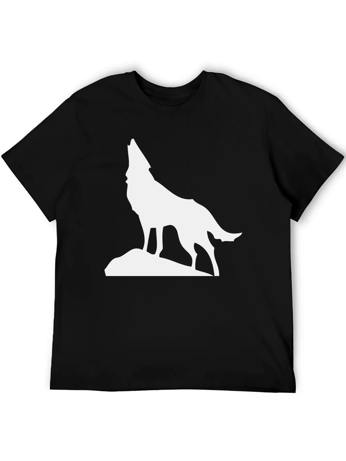 Wolf Casual Graphic T-Shirt – Simple And Comfortable Daily Wear