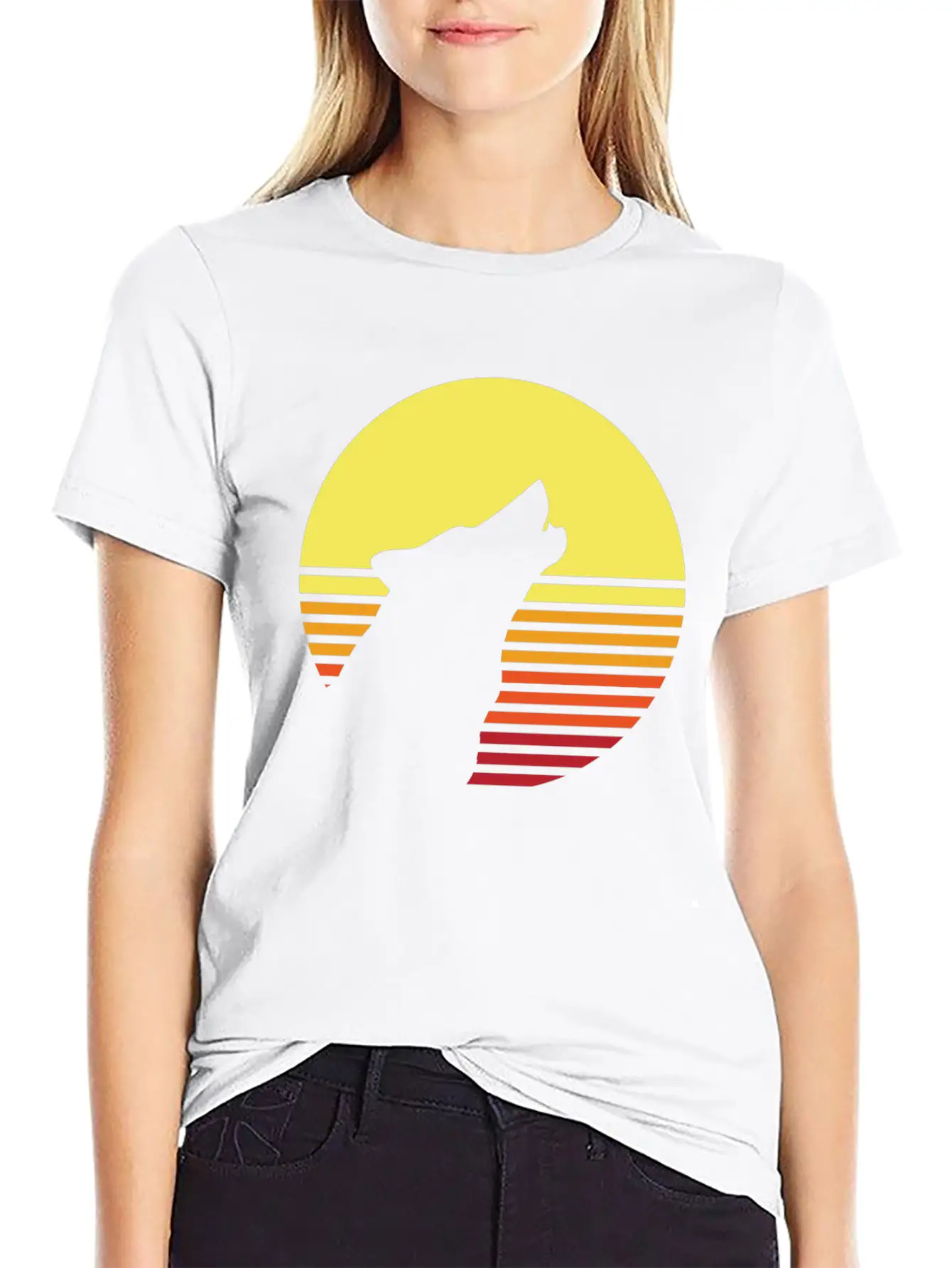 Wolf Pack Pact Claw Forest Casual Graphic T-Shirt – Simple And Comfortable Daily Wear