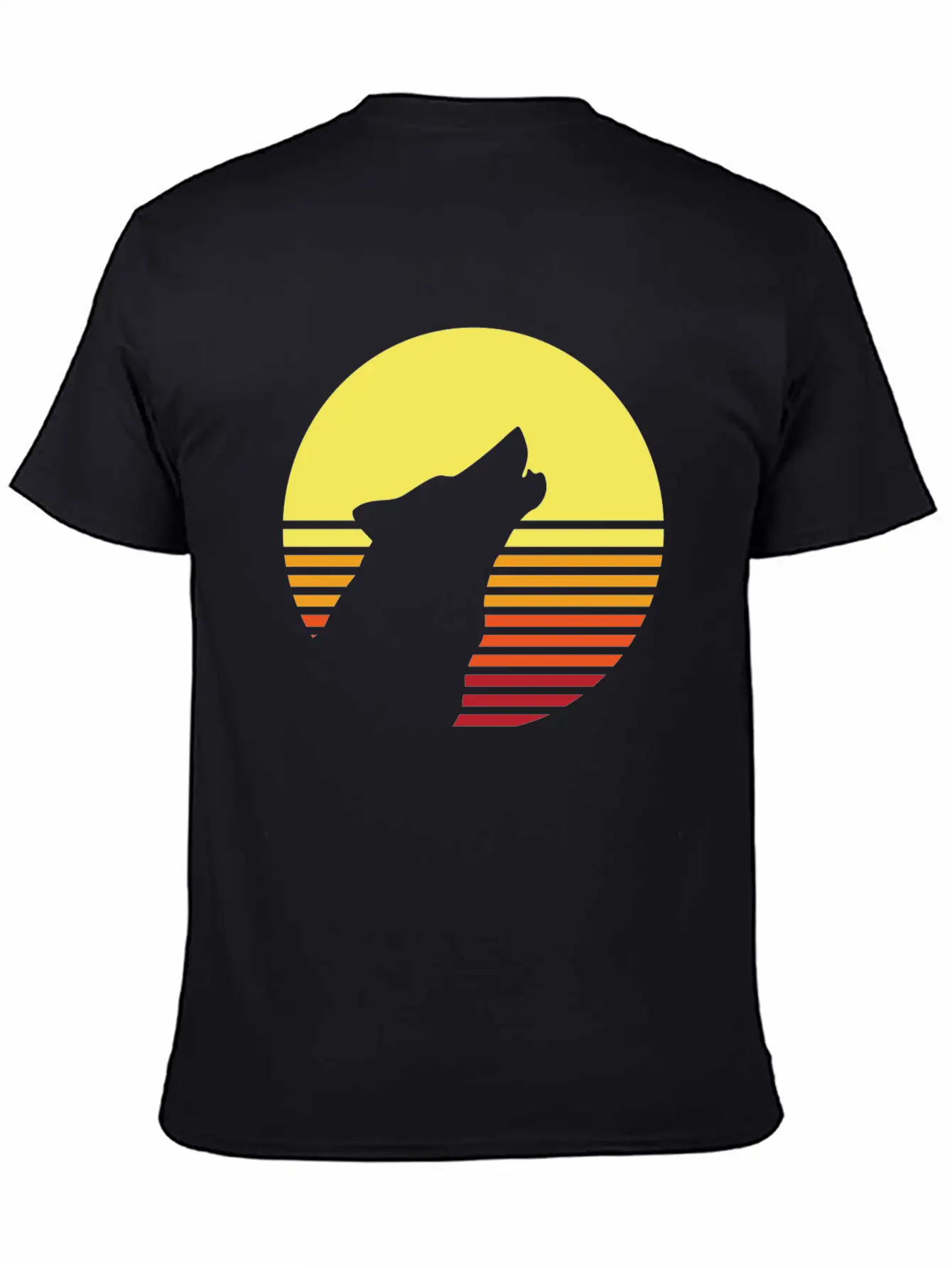 Wolf Pack Pact Claw Forest Casual Graphic T-Shirt – Simple And Comfortable Daily Wear