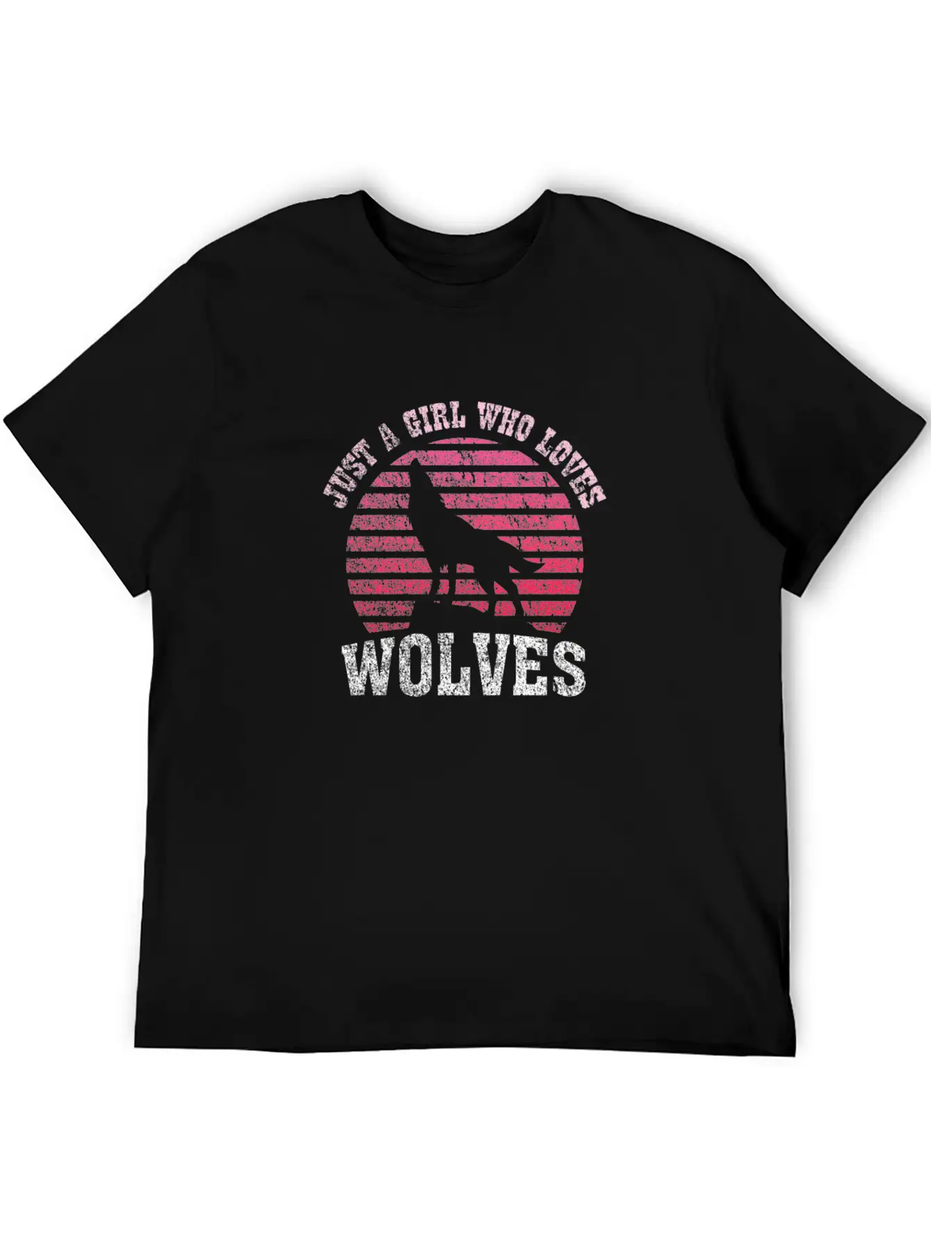 Wolf Spiritual Animal Pack Gift Casual Graphic T-Shirt – Simple And Comfortable Daily Wear