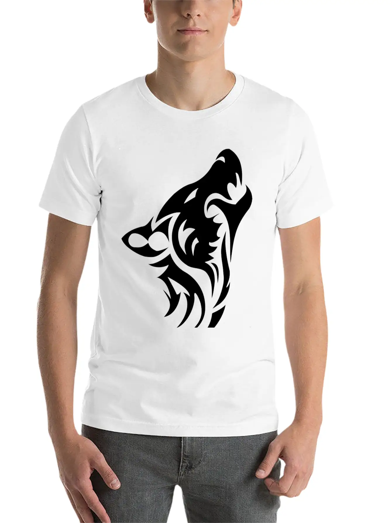 Wolf Tattoo Timeless Short Sleeve Tee – Comfy And Minimalist Design