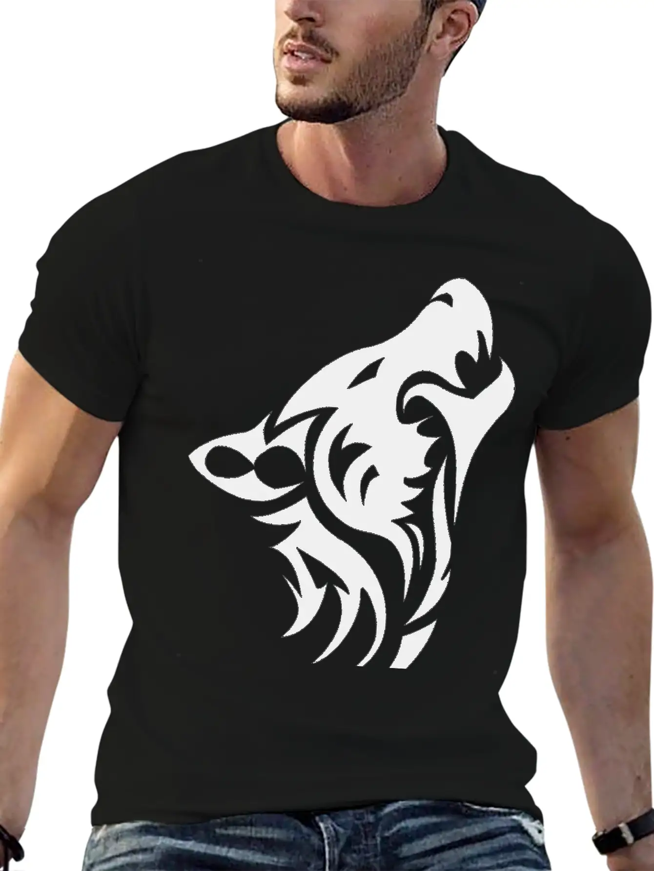 Wolf Tattoo Timeless Short Sleeve Tee – Comfy And Minimalist Design