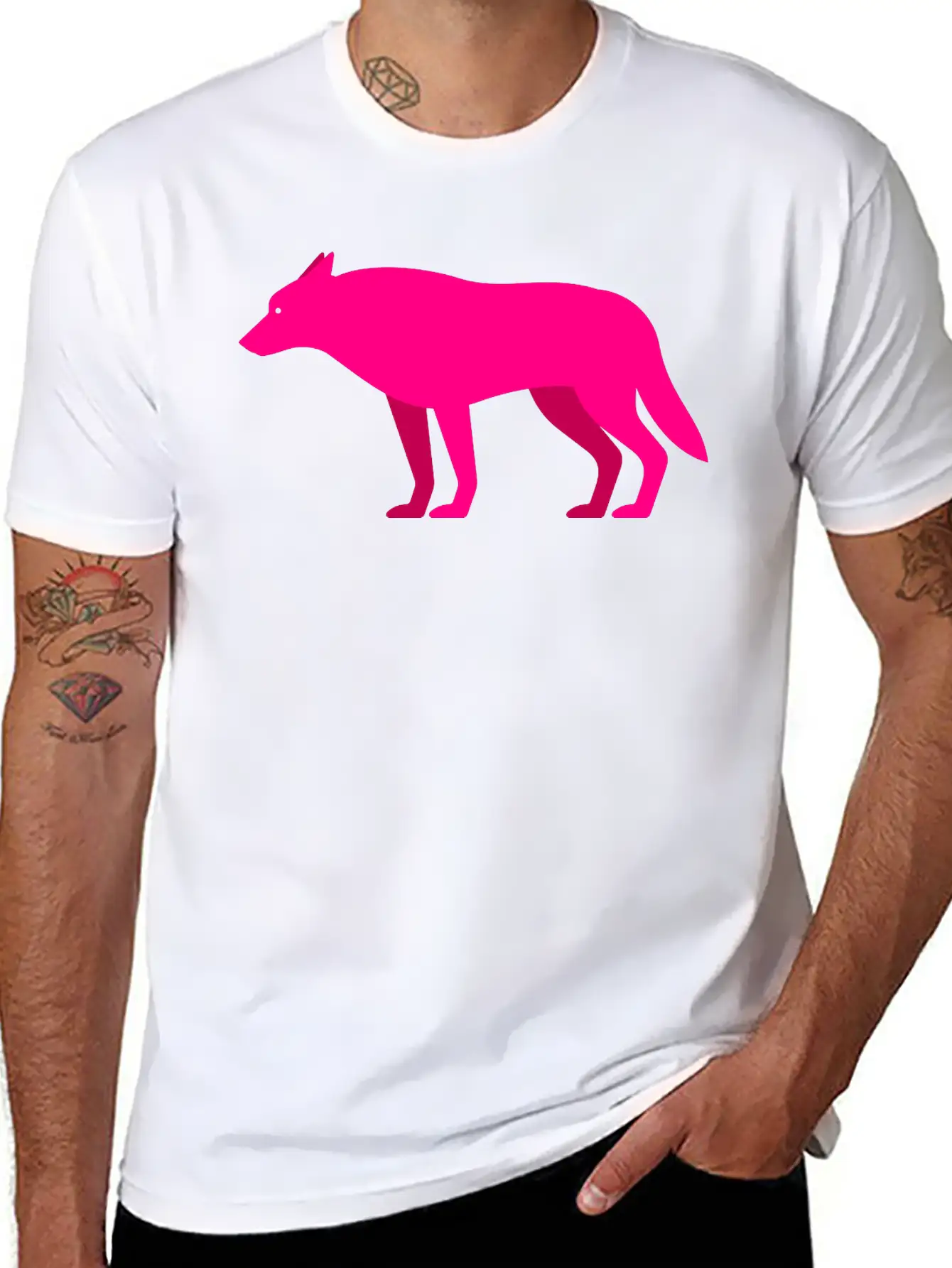 Wolf Timeless Short Sleeve Tee – Comfy And Minimalist Design